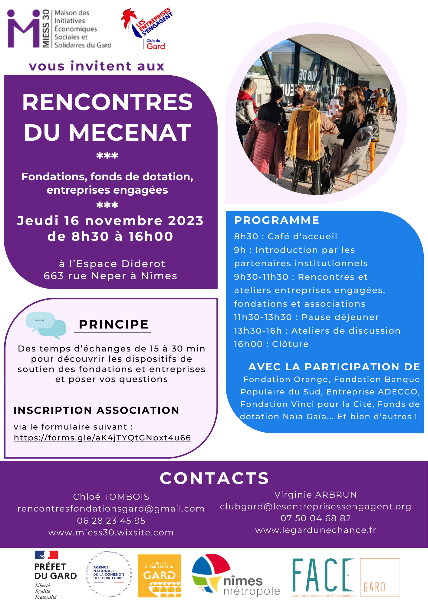 Rencontres du mécénat 2023 Rencontres du mécénat 2023