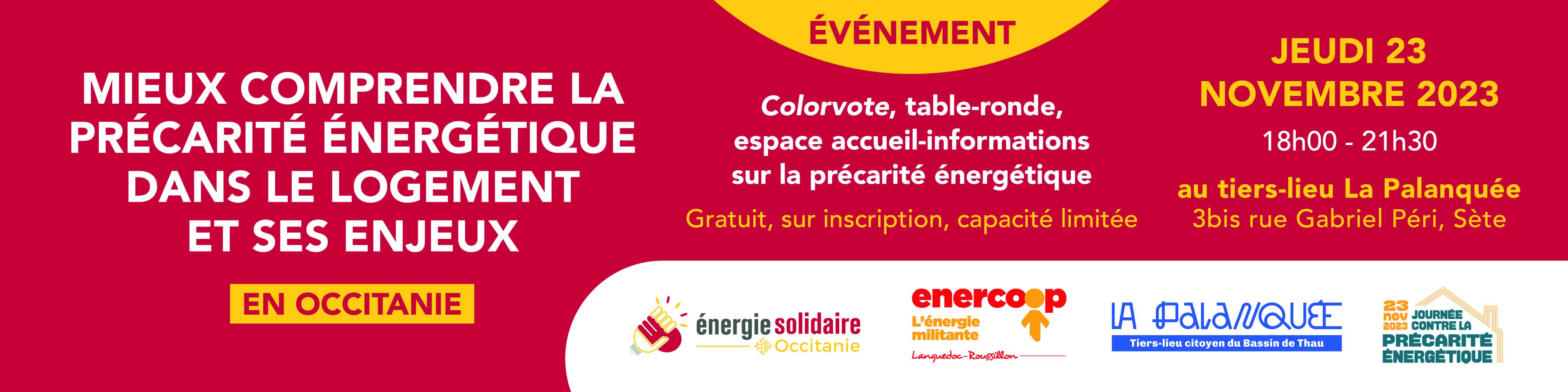 Bannière Energie Solidaire Occitanie