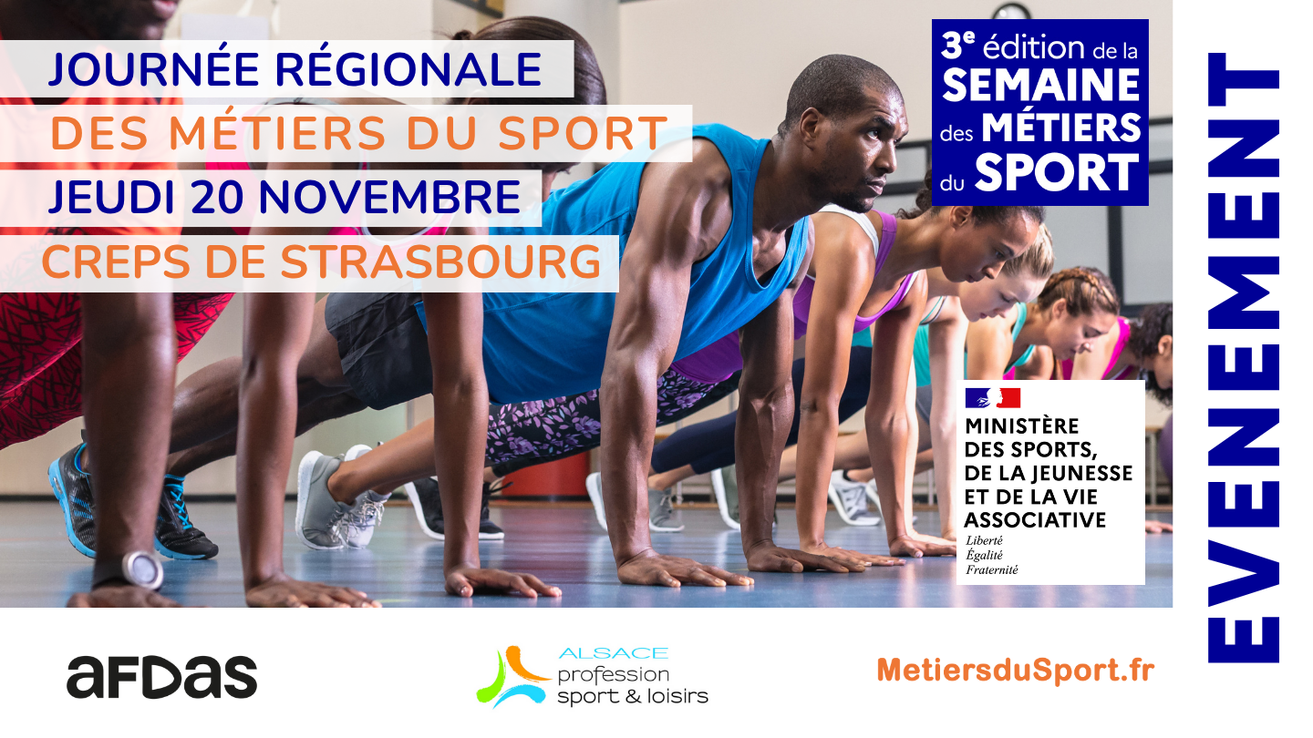 Journée Régionale des Métiers du Sport Journée Régionale des Métiers du Sport