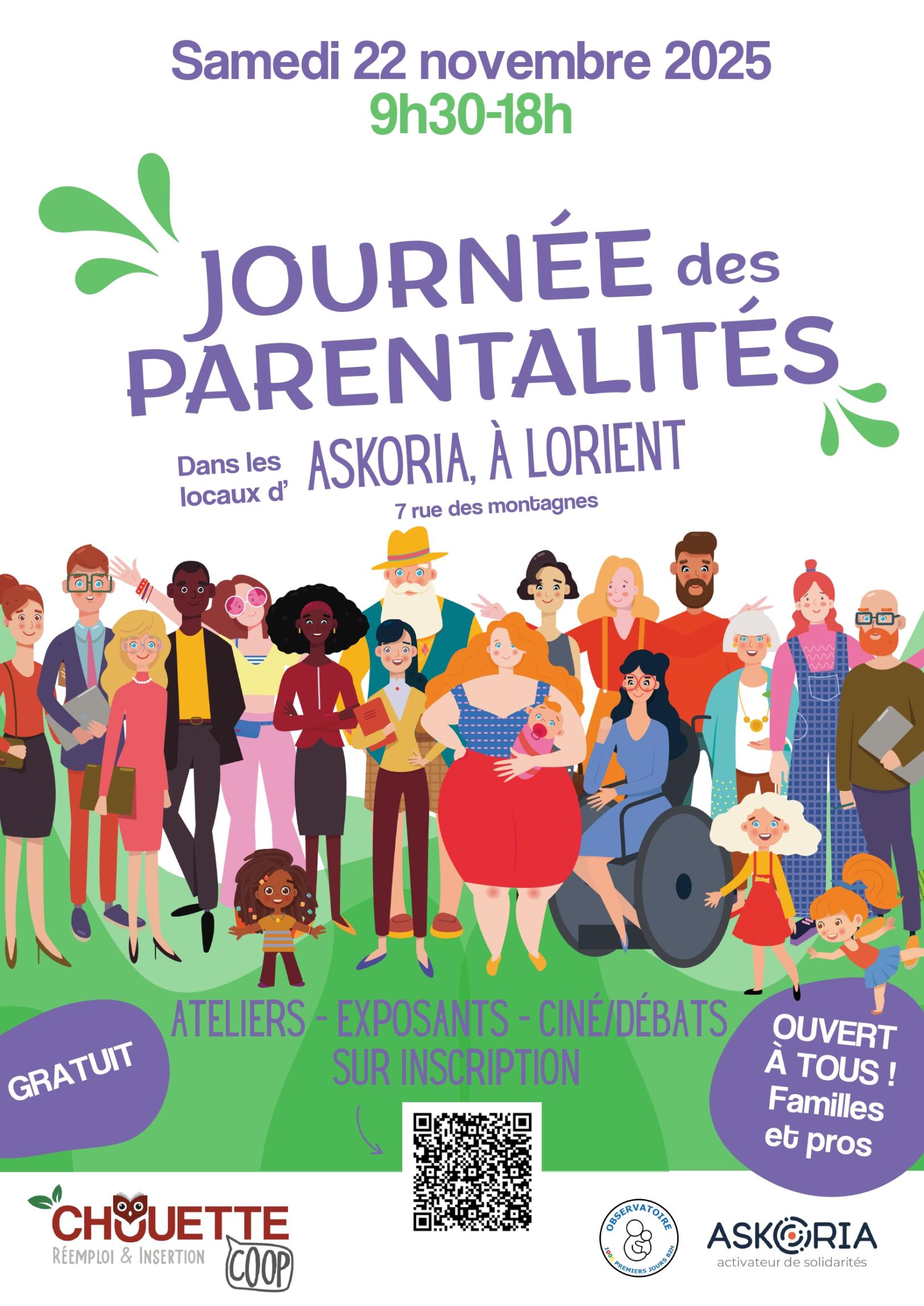 La Journée des Parentalités : un évènement au cœur des familles et des professionnels du territoire à ASKORIA LORIENT La Journée des Parentalités : ASKORIA LORIENT
