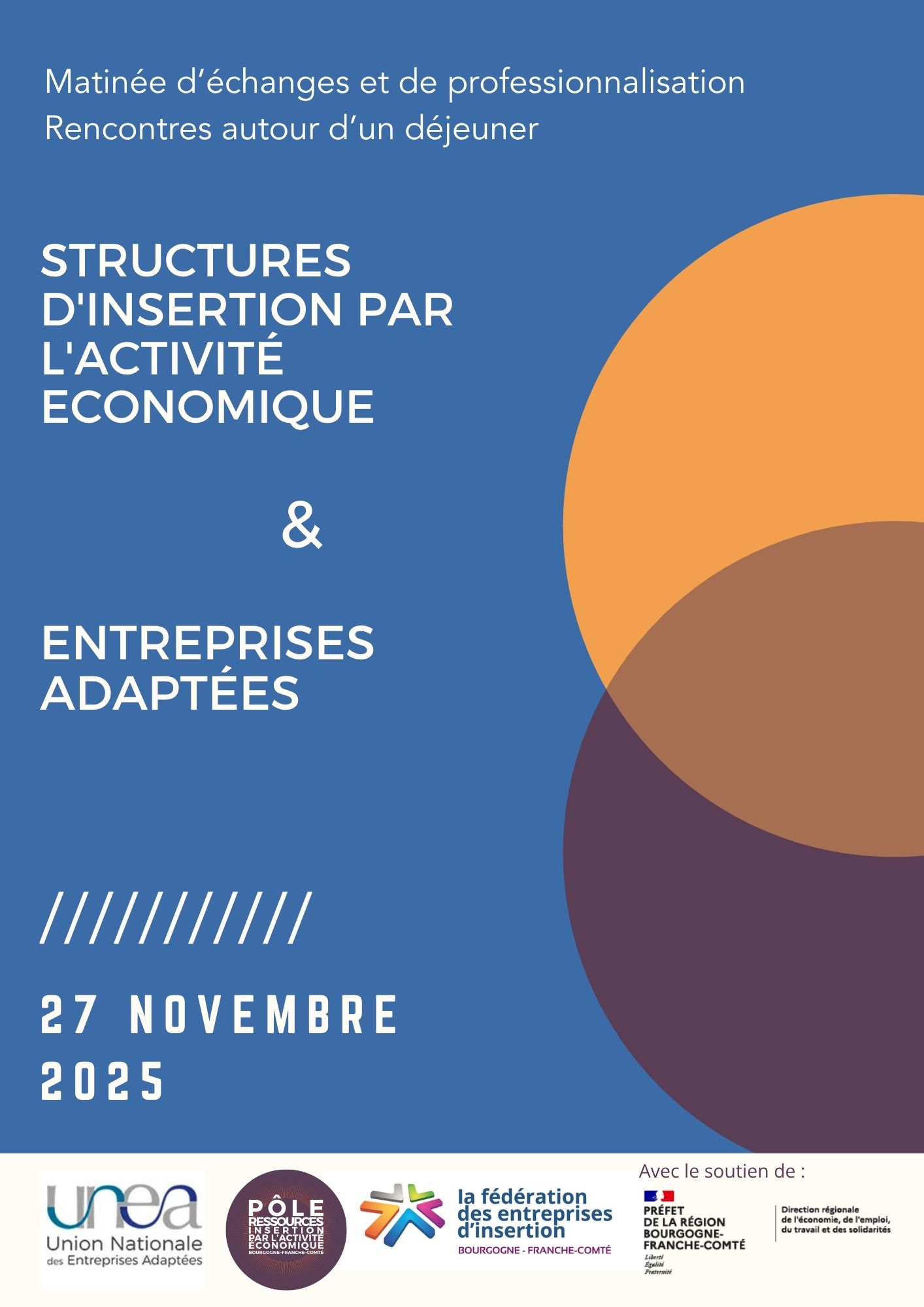 Visuel matinée d'échanges