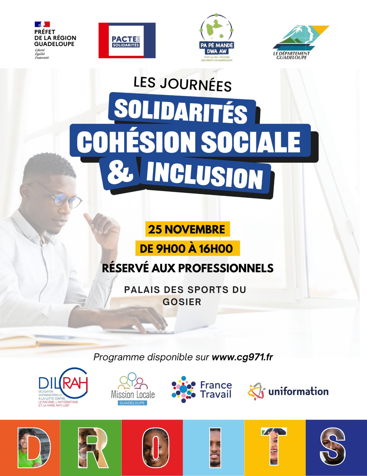 Les Journées des Solidarités, de la Cohésion sociale et de l'inclusion