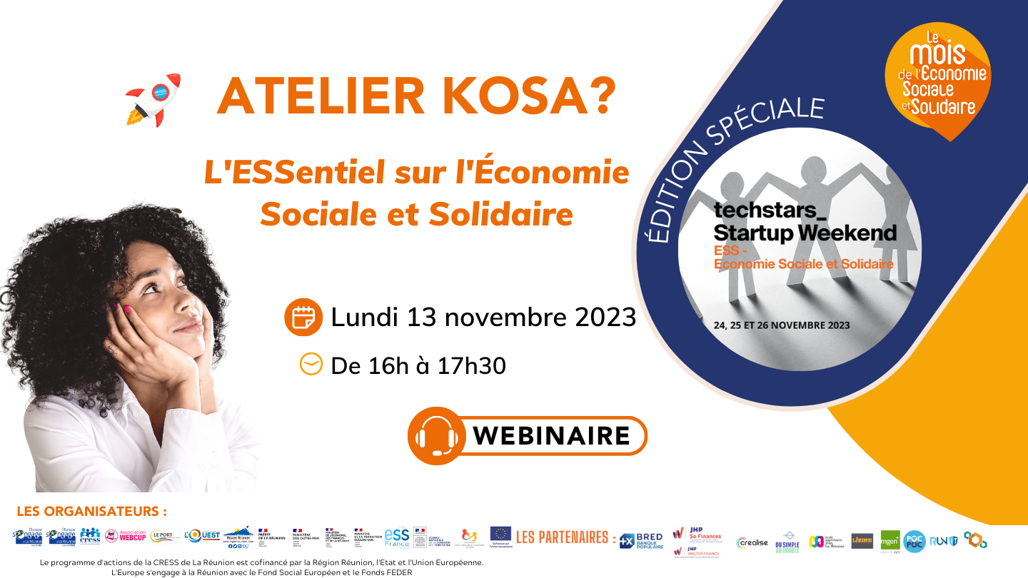 Atelier KOSA ESS ? L'ESSentiel sur l'Économie Sociale et Solidaire