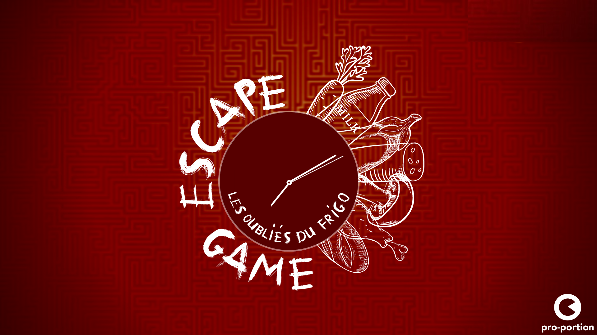 Escape Game "Les oubliés du frigo" Escape Game "Les oubliés du frigo"