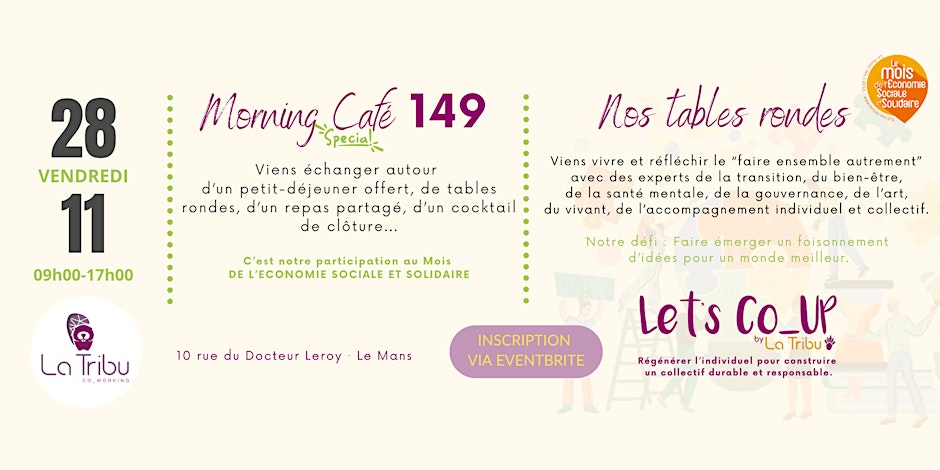 Rejoignez-nous ! RDV le 28/11