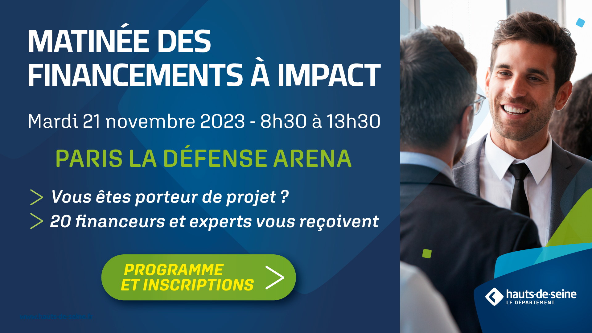 Matinée des financements à impact et de l'ESS Venez rencontrer des financeurs à impact pour accompagner vos projets