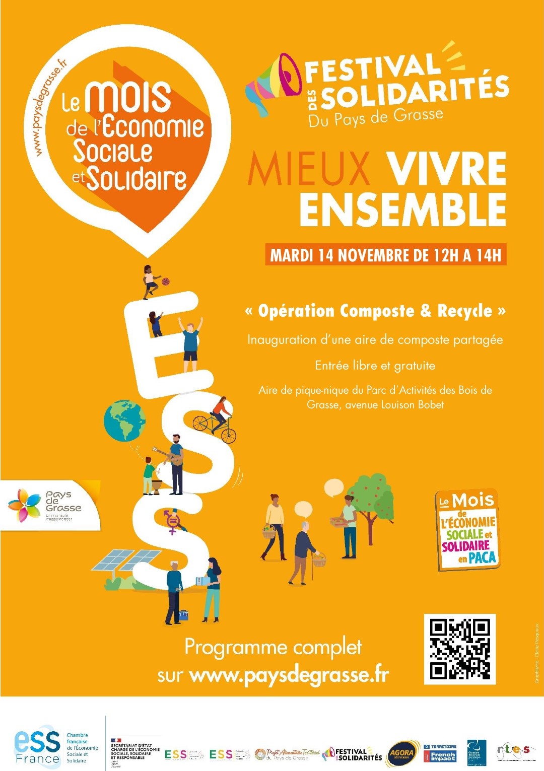 Opération Composte & Recycle Mardi 14 novembre de 12h à 14h - Opération Composte & Recycle