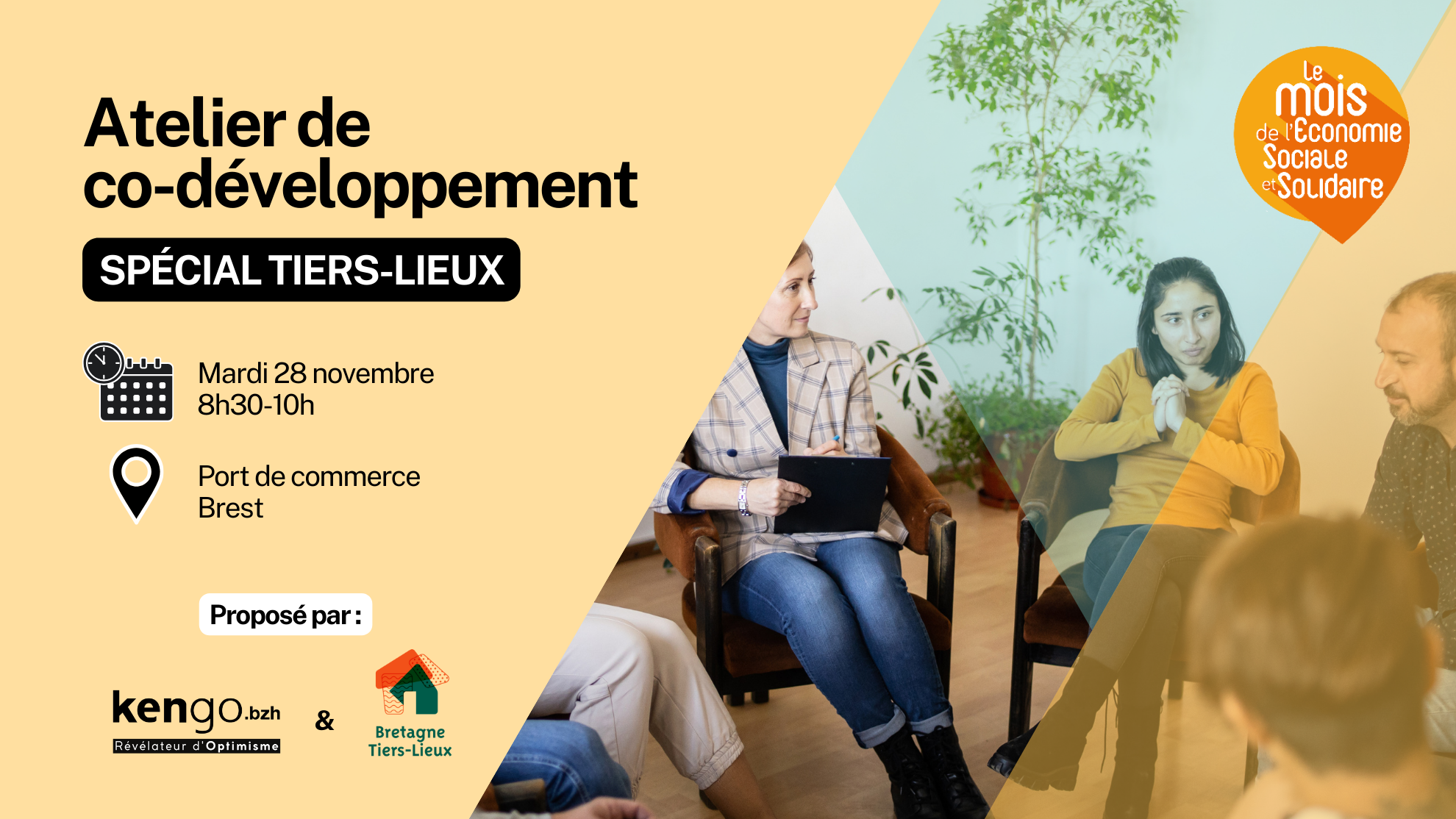 Atelier de co-développement - spécial Tiers-Lieux Atelier de co-développement - spécial Tiers-Lieux