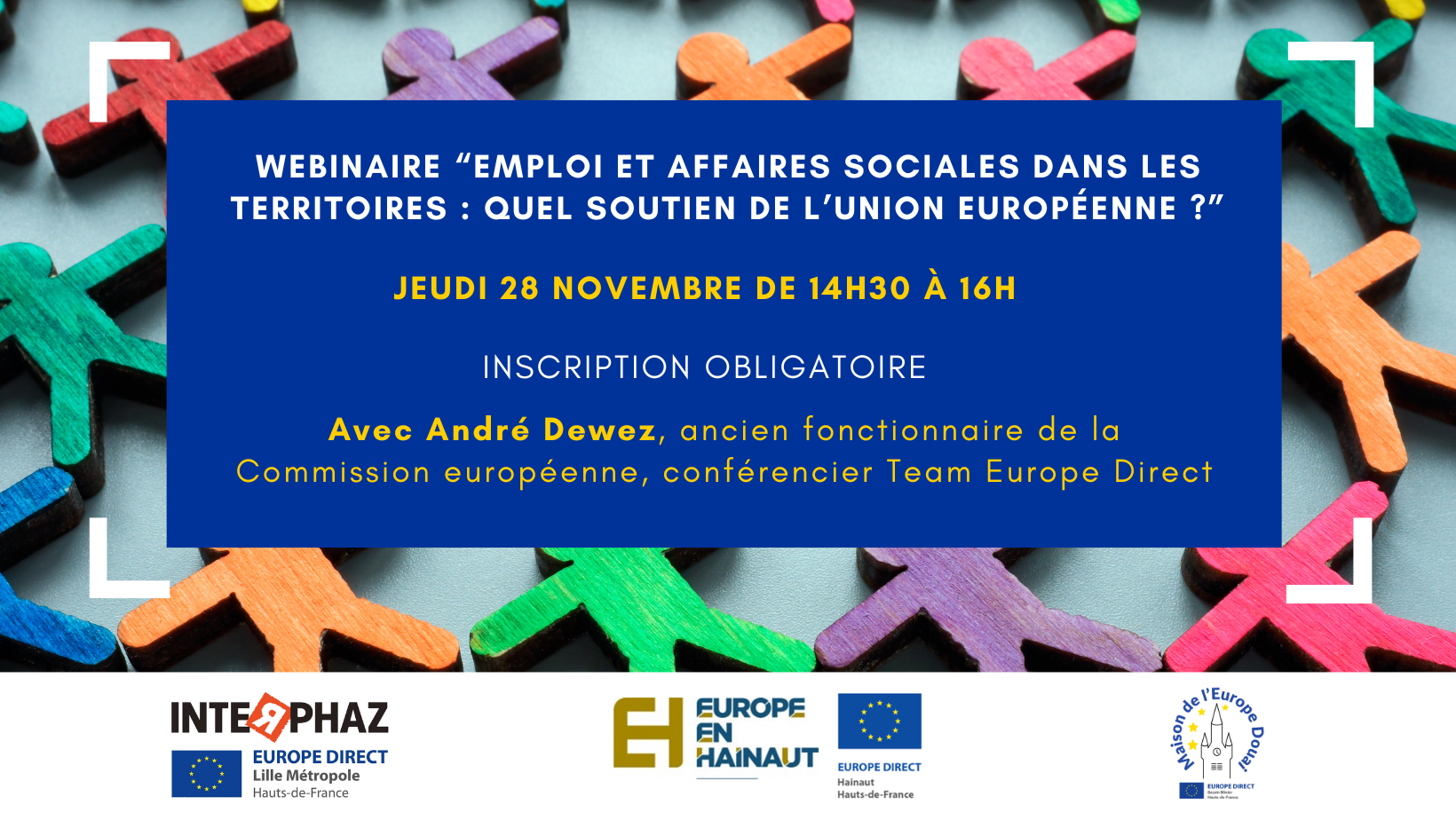 Webinaire "Emploi et affaires sociales dans les territoires : quel soutien de l'Union européenne ?" Webinaire "Emploi et affaires sociales dans les territoires : quel soutien de l'Union européenne ?"