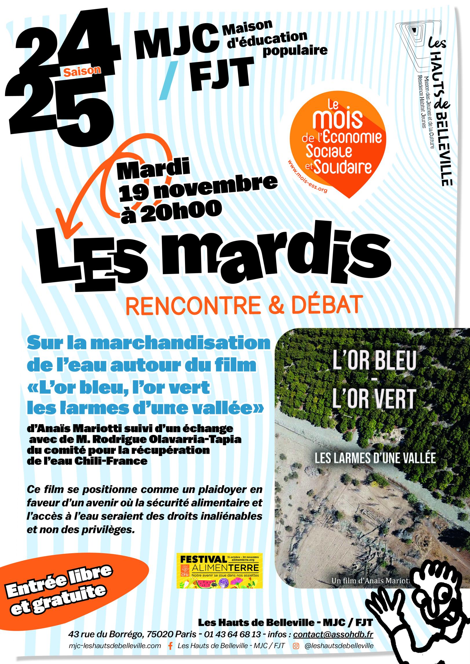 Débat, l'eau, consommation