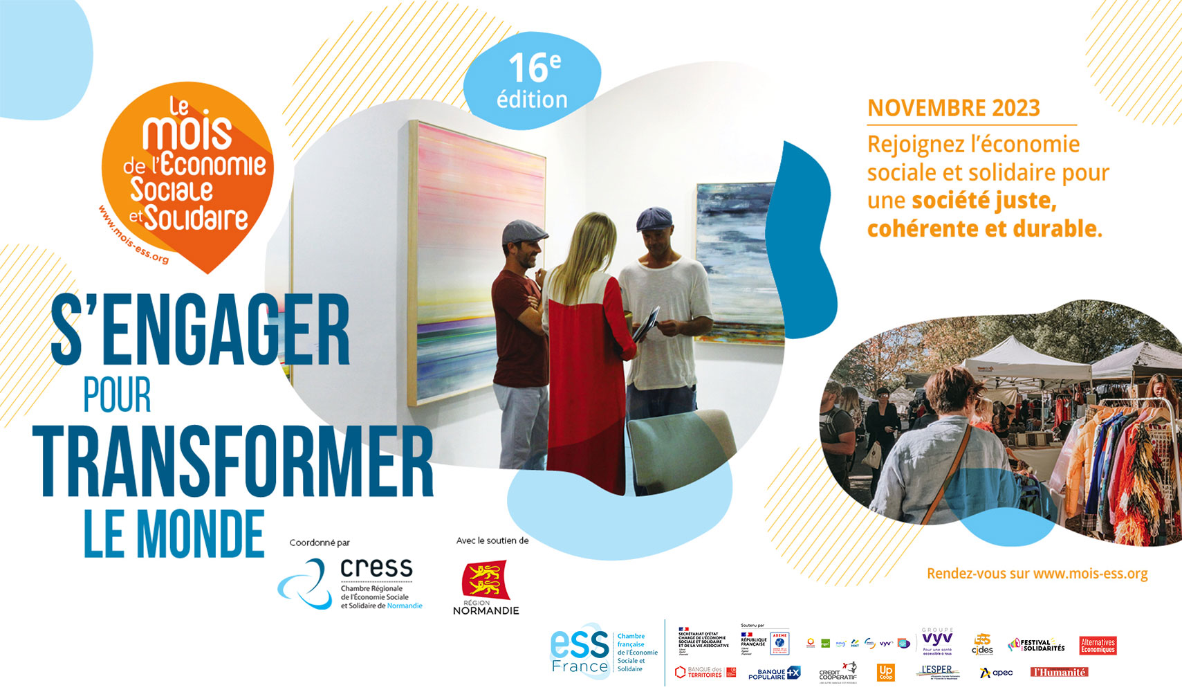 Clôture du Mois de l'ESS en Normandie - Forum de l'emploi, des métiers et de l'engagement dans l'ESS Clôture du Mois de l'ESS en Normandie - Forum de l'emploi, des métiers et de l'engagement dans l'ESS