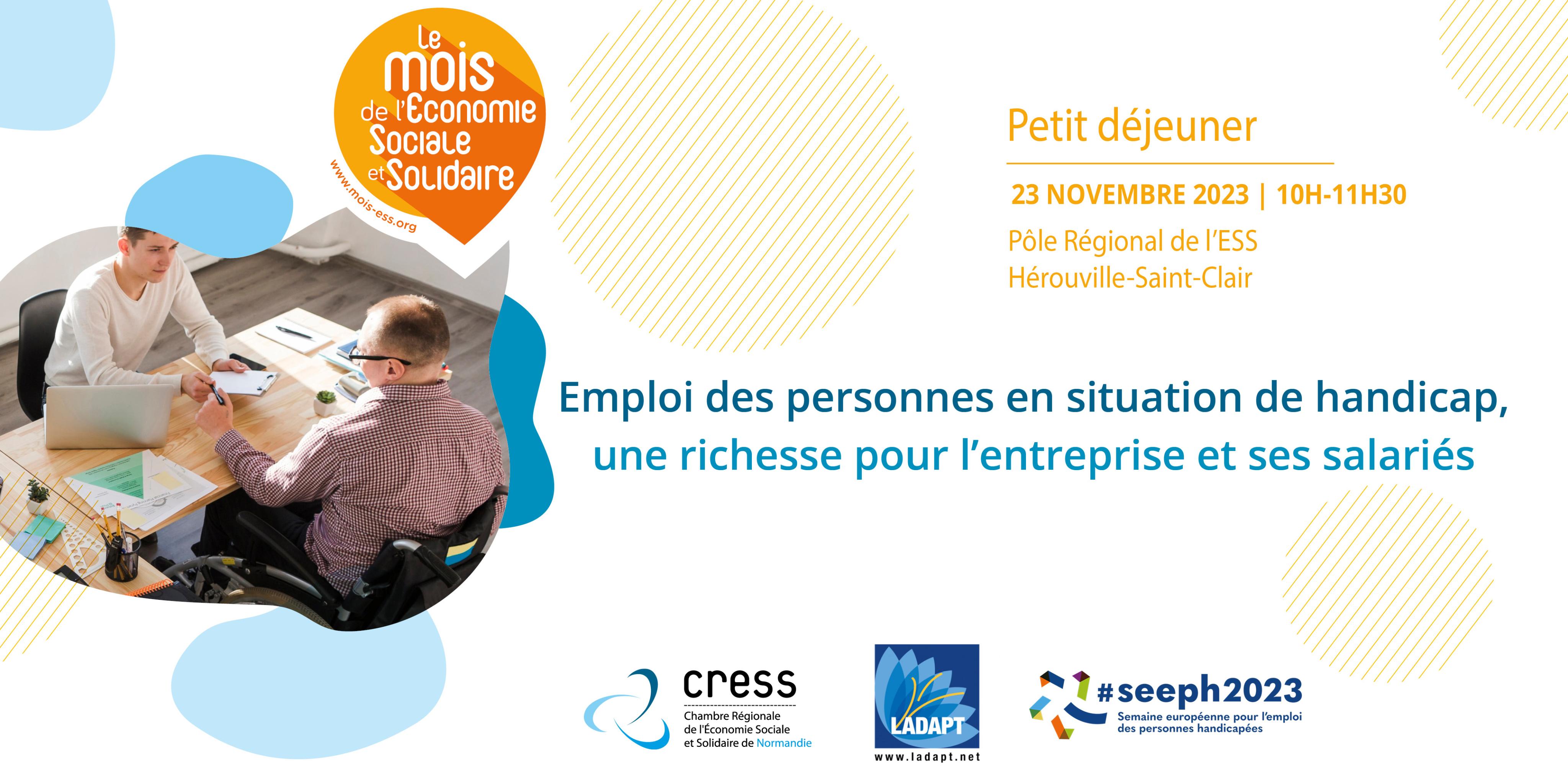 « Emploi des personnes en situation de handicap, une richesse pour l’entreprise et ses salariés » « Emploi des personnes en situation de handicap, une richesse pour l’entreprise et ses salariés »