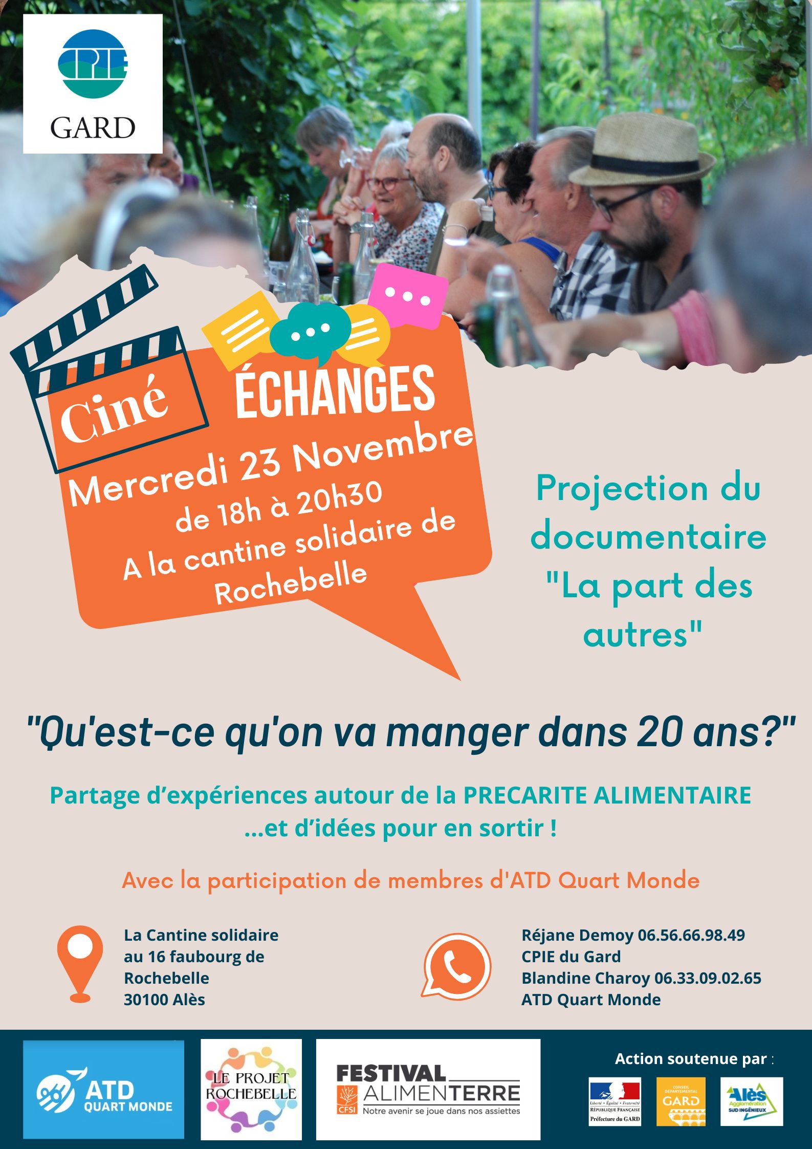 Qu'est-ce qu'on va manger dans 20 ans ? affiche