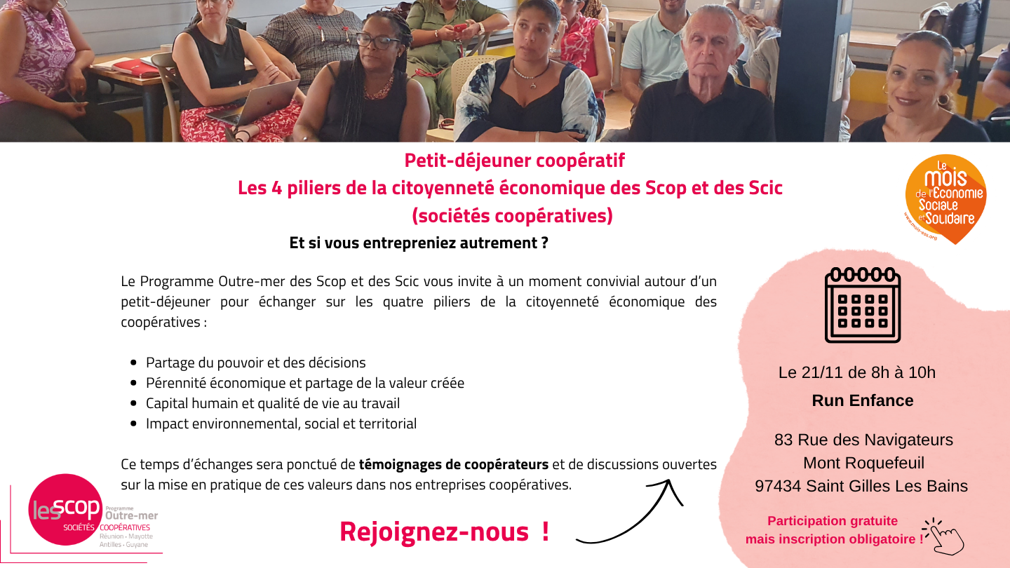 Petit-déjeuner coopératif Informations sur le petit-déjeuner coopératif du POM