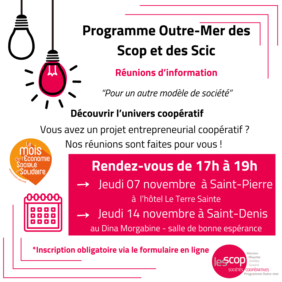 Réunion d'information SCOP et SCIC - découvrir l'univers coopératif - pour un autre modèle de société! Réunion d'information SCOP et SCIC - découvrir l'univers coopératif - pour un autre modèle de société!