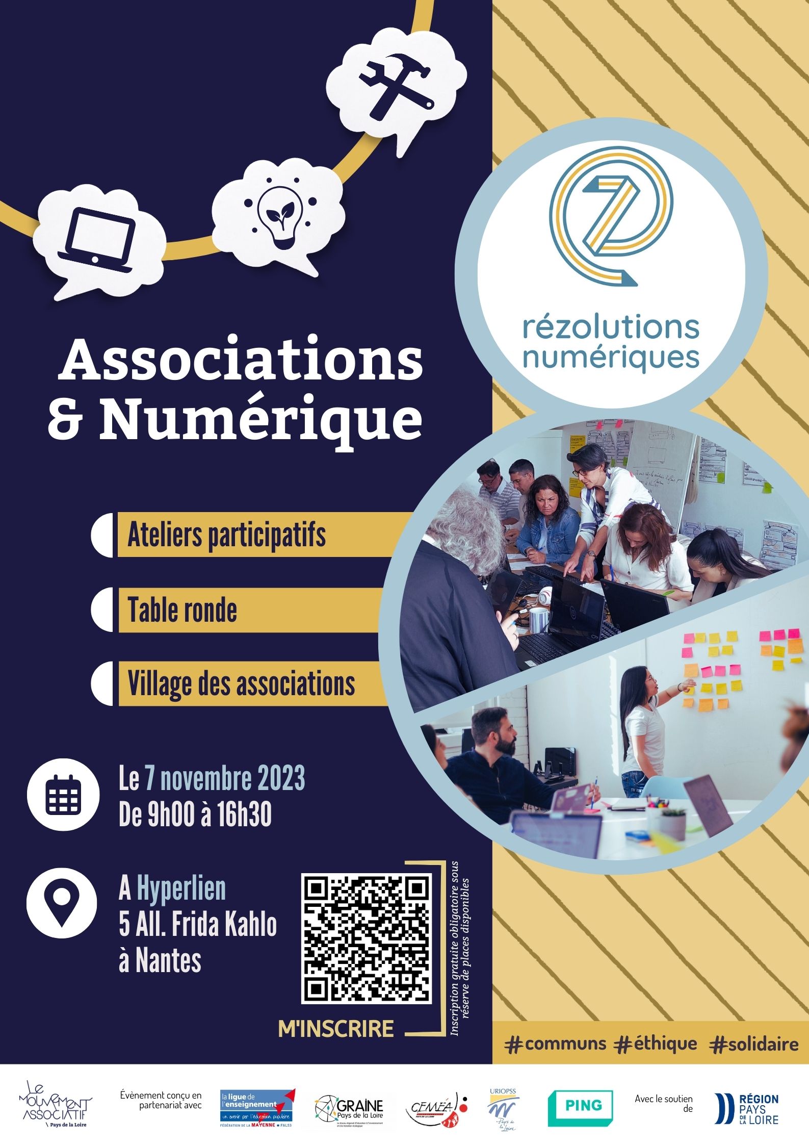 Affiche Rézolutions numériques Affiche Rézolutions numériques