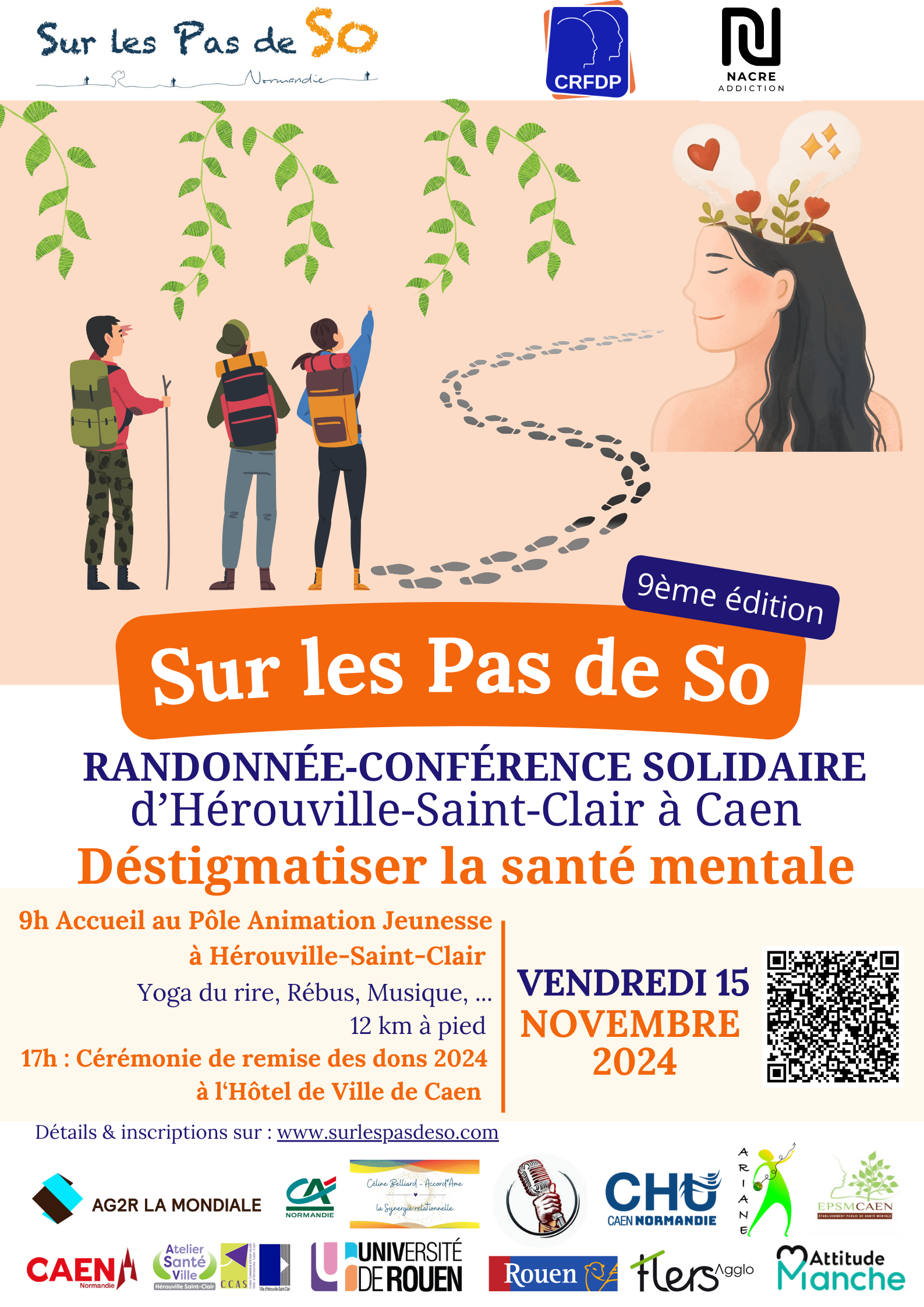 Déstigmatiser la santé mentale Randonnée-conférence sur la santé mentale