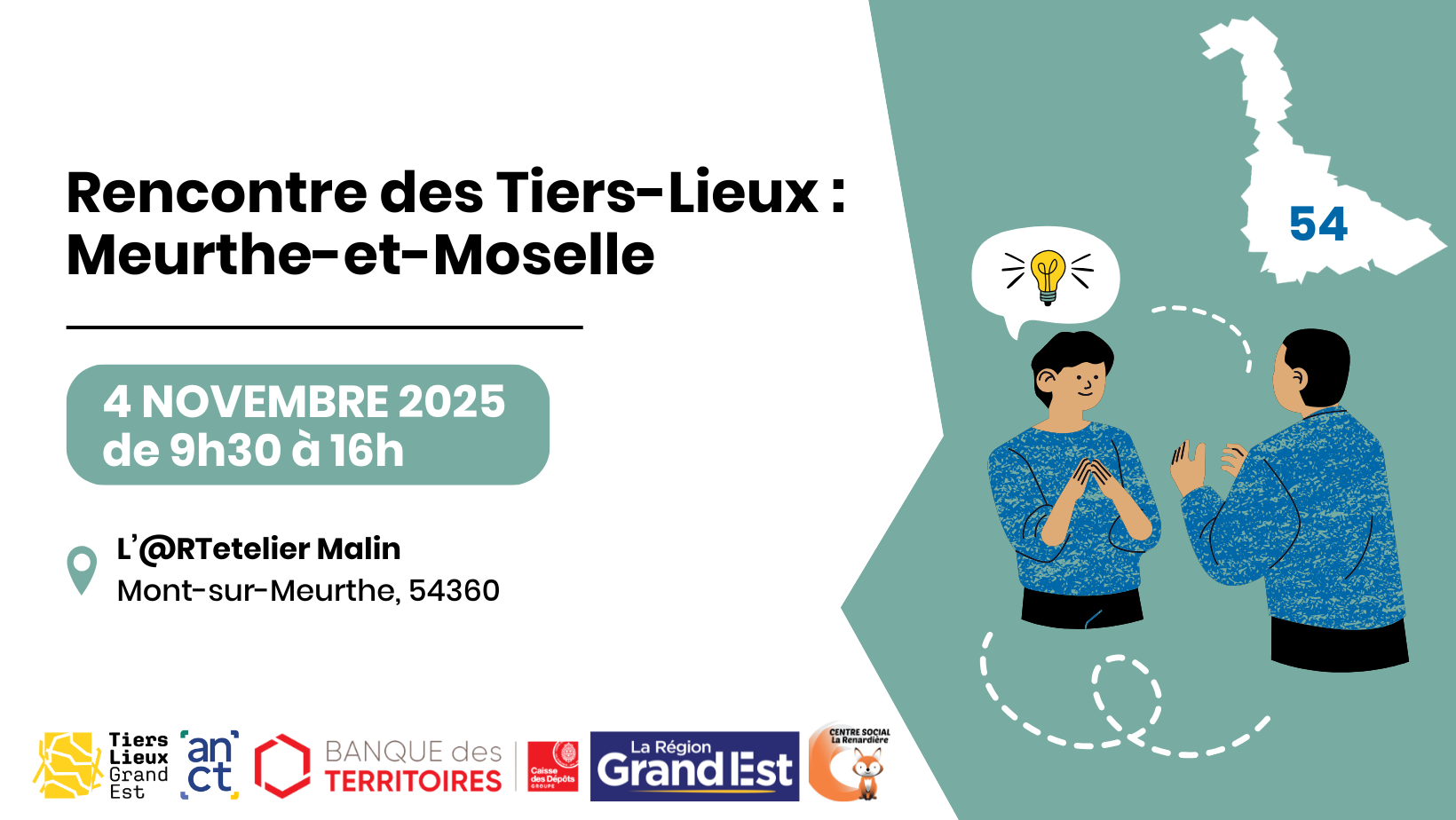 Rencontre tiers-lieux Meurthe-et-Moselle