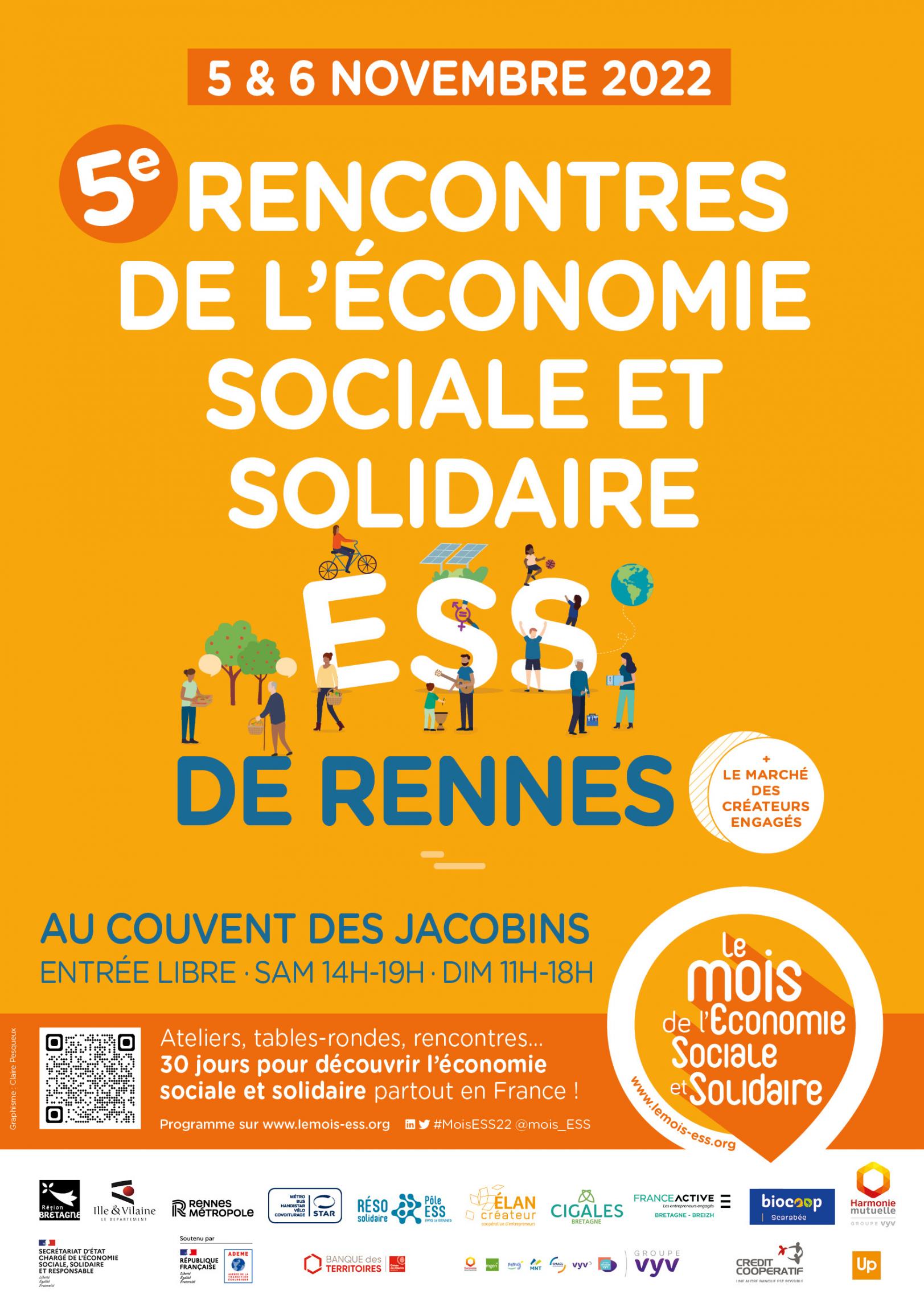 Rencontres de l'économie sociale et solidaire de Rennes 2022