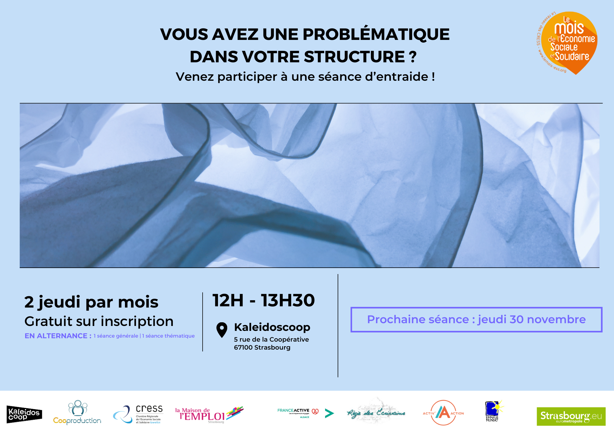 Séance d'entraide Séance d'entraide 30 nov