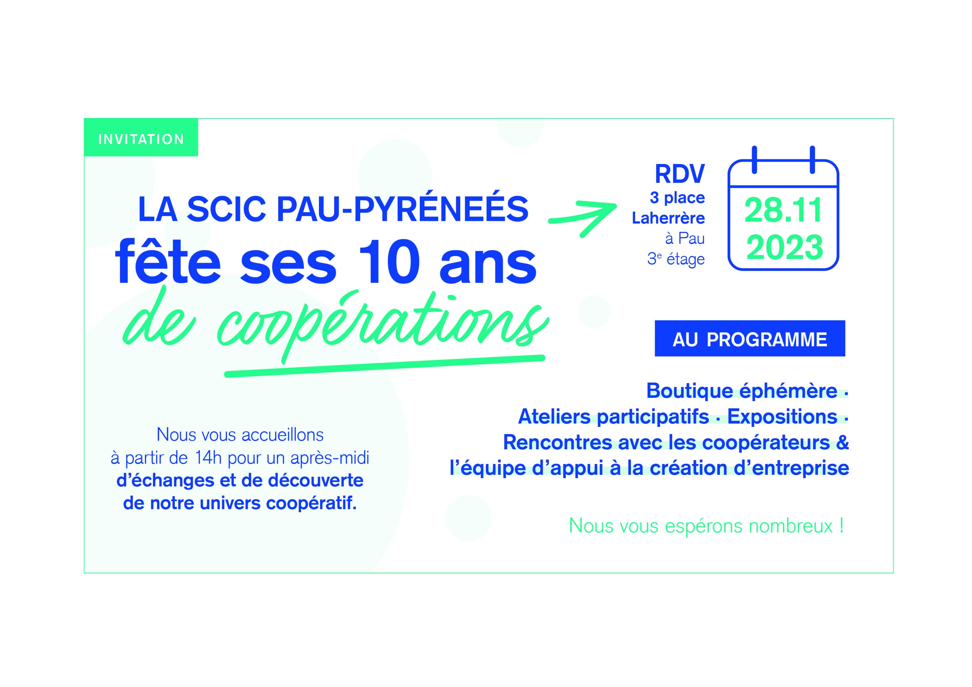 10 ans de coopération ça se fête ! 10 ans de coopération ça se fête !