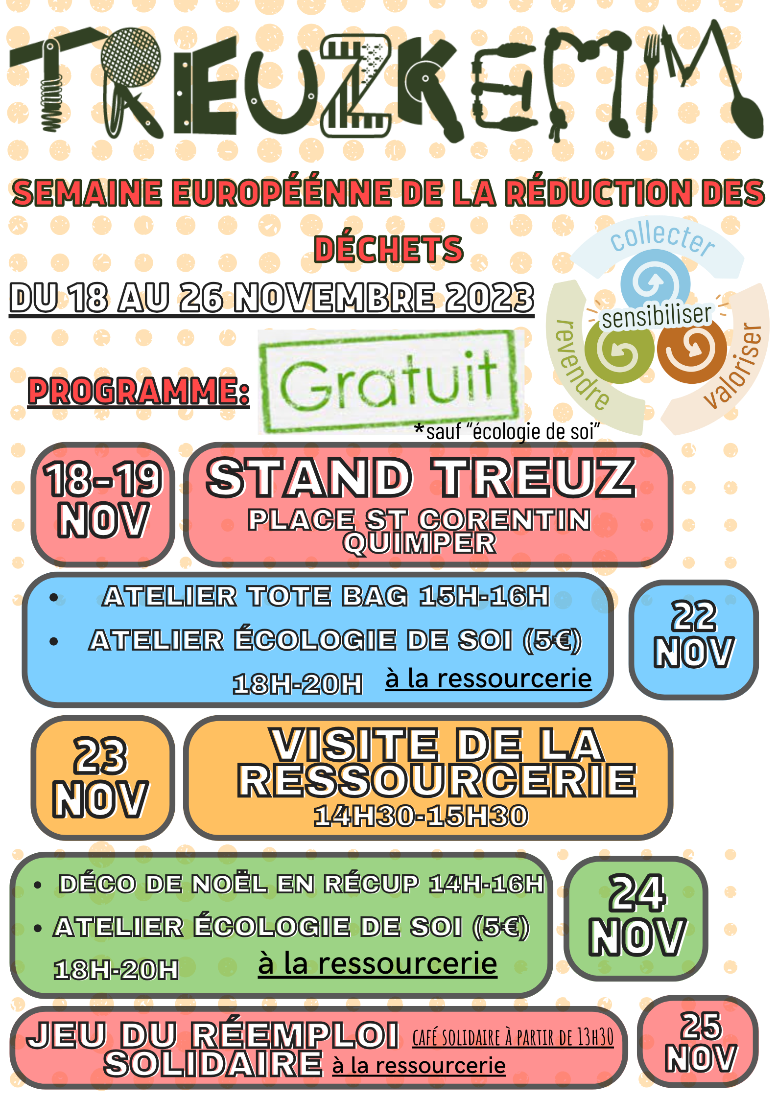 Programme des ateliers Treuzkemm 2023 Programme des ateliers Treuzkemm 2023