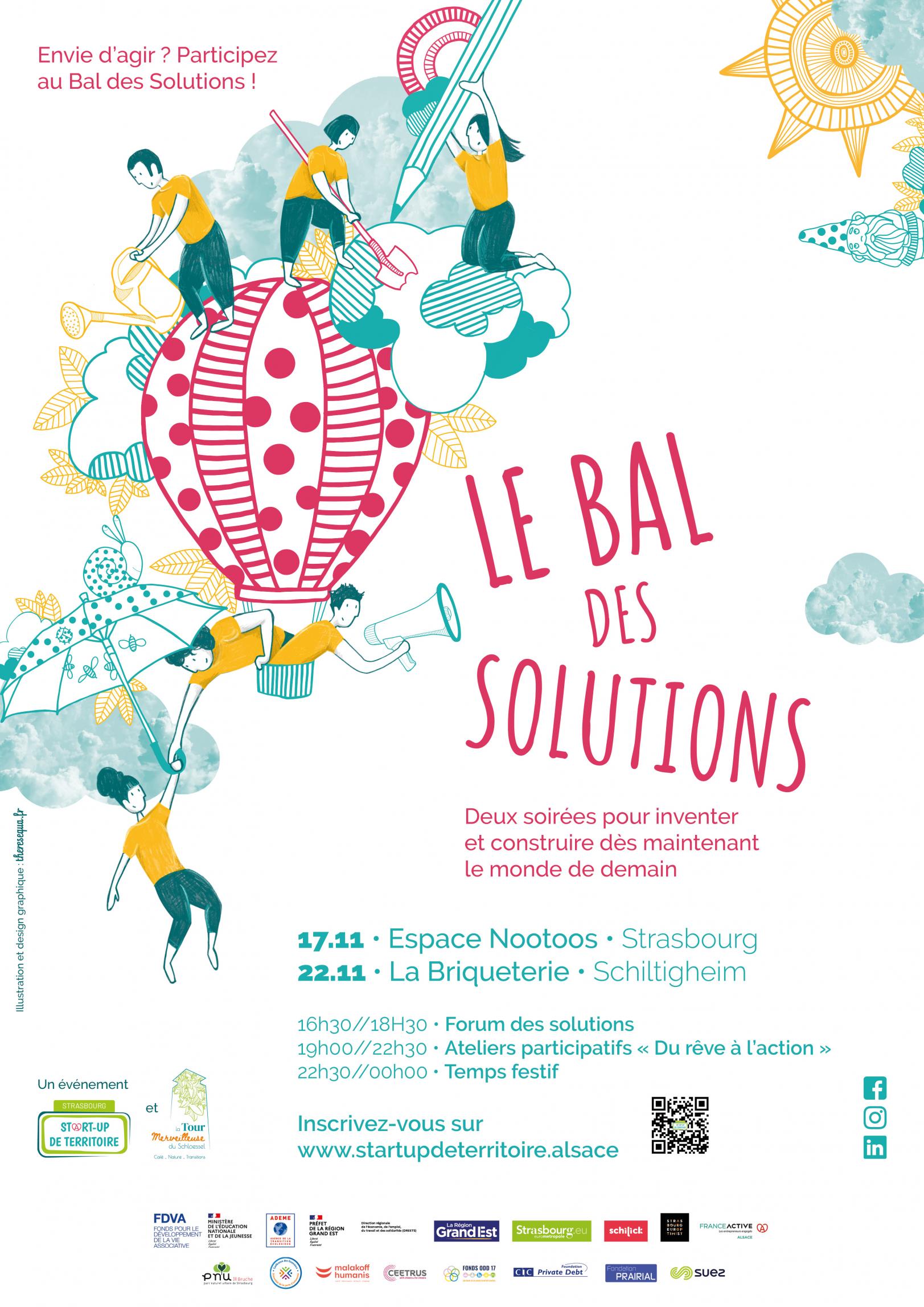 Poster Bal des Solutions Visuel Bal des Solutions