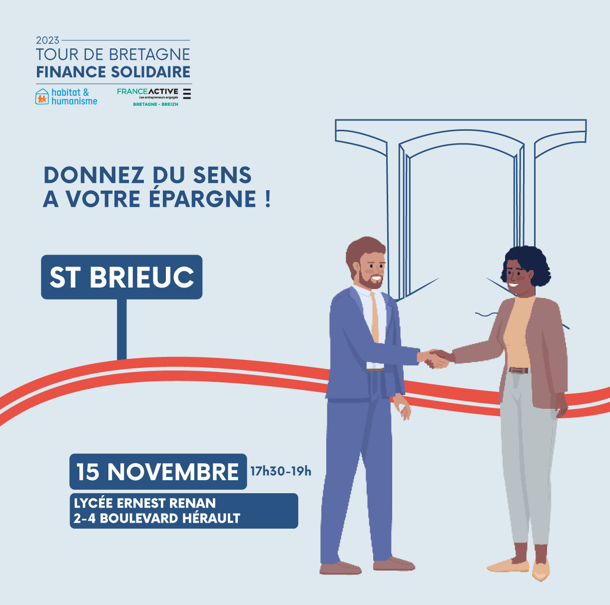 Saint-Brieuc Tour de Bretagne de la Finance Solidaire Saint-Brieuc