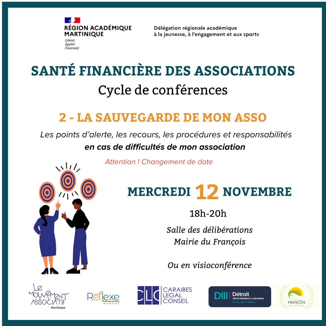 Flyer détaillant les informations de la conférence