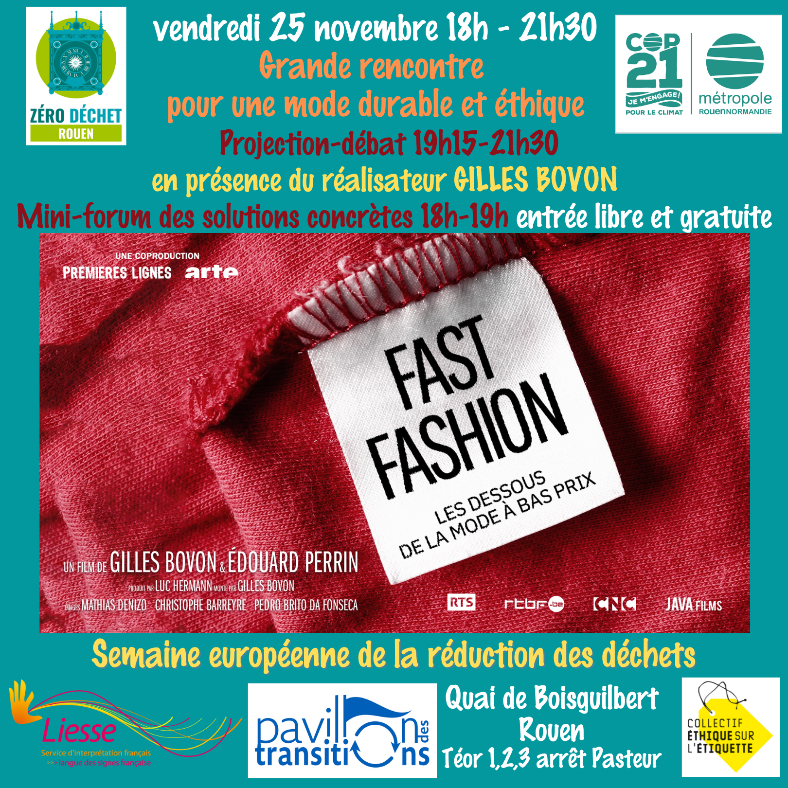 Ciné débat sur la fast-fashion Ciné débat sur la fast-fashion