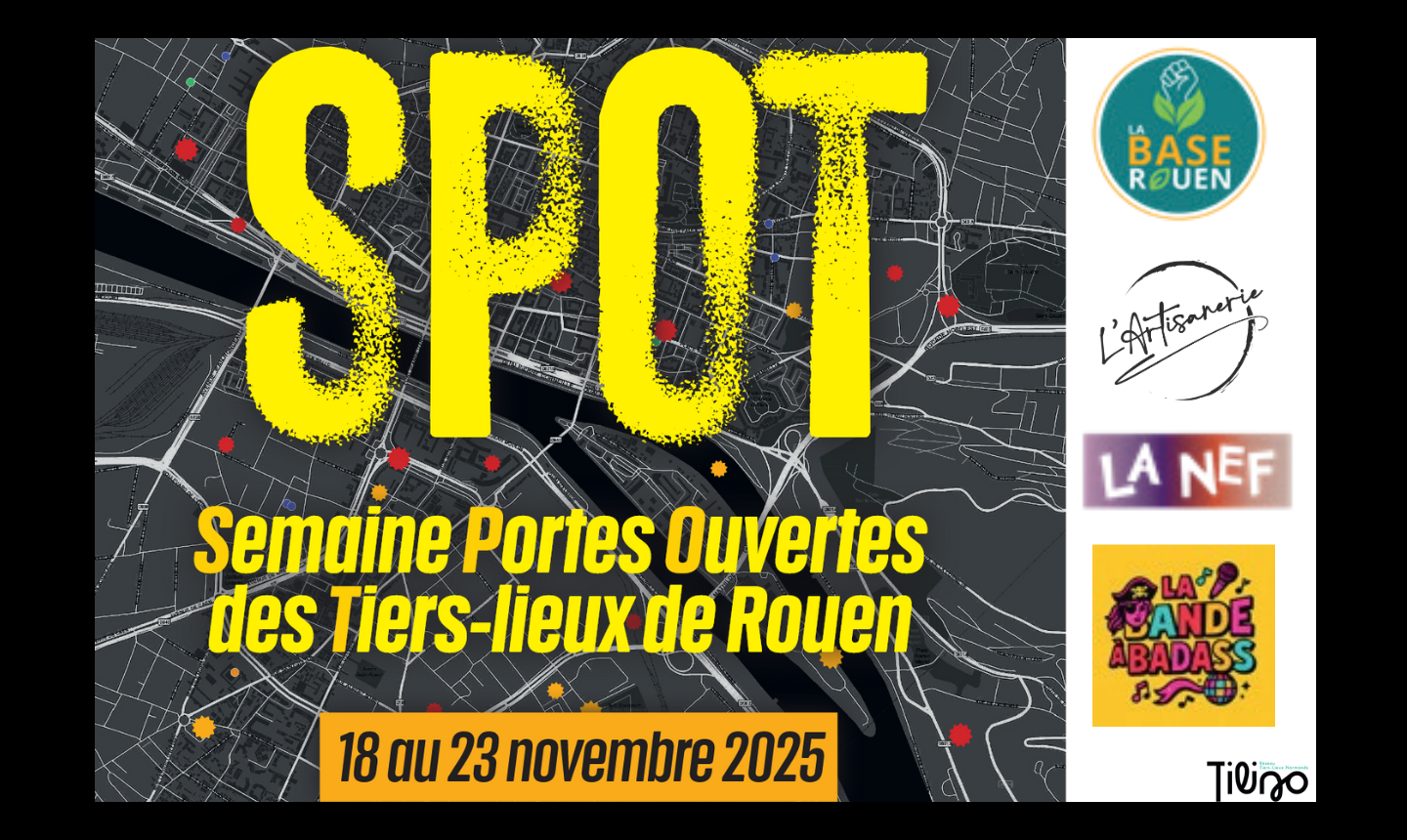 SPOT à LA BASE avec L'Artisanerie, La NEF et la Bande à Badass SPOT à LA BASE avec L'Artisanerie, La NEF et la Bande à Badass