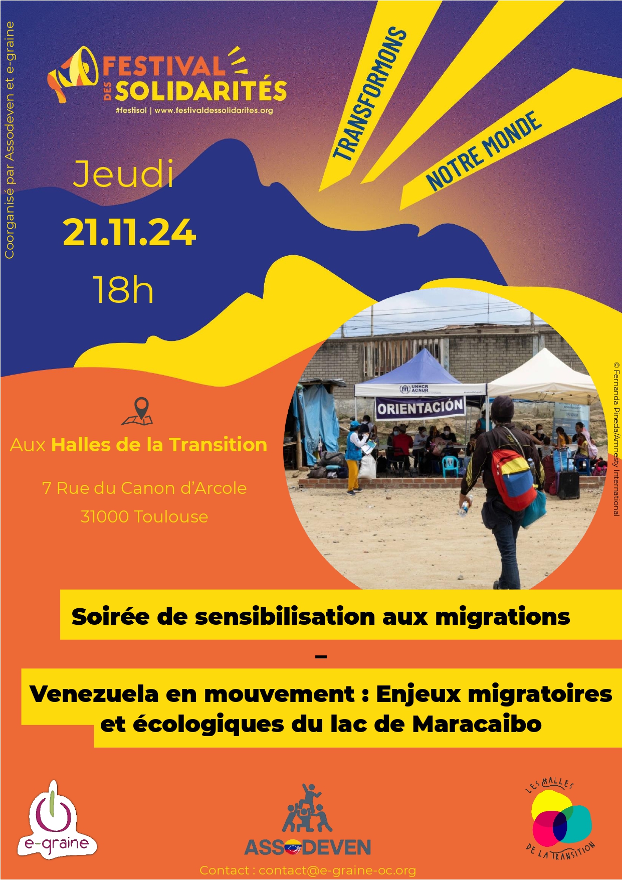 Soirée sensibilisation aux migrations