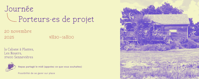 Détails sur le lieu et horaires de l'événement. La photo représente la ferme acceuillant cette journée.