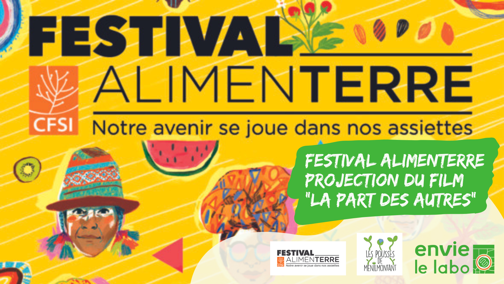 Festival ALIMENTERRE : projection du film « La part des autres»