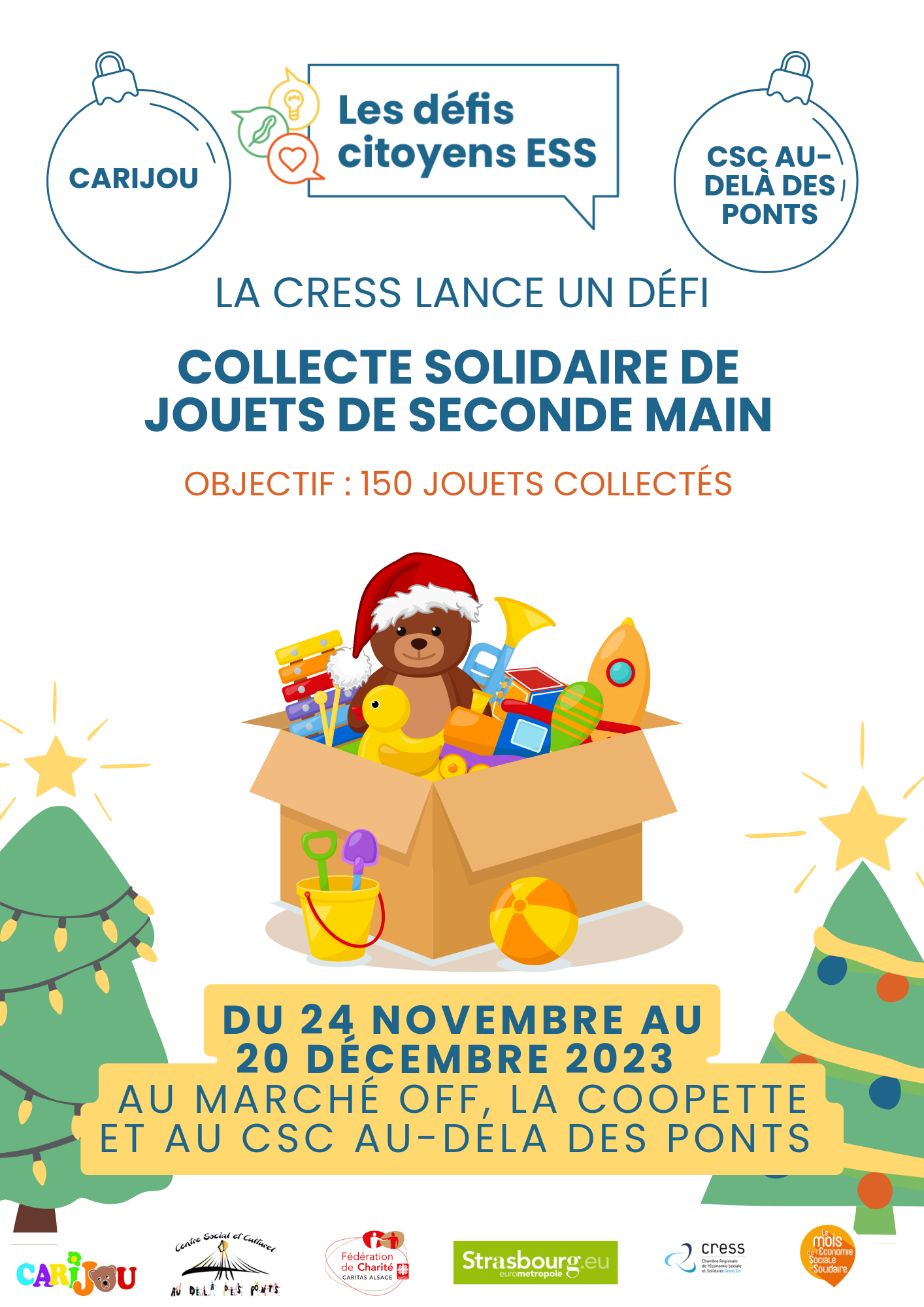 Collecte solidaire de jeux et jouets