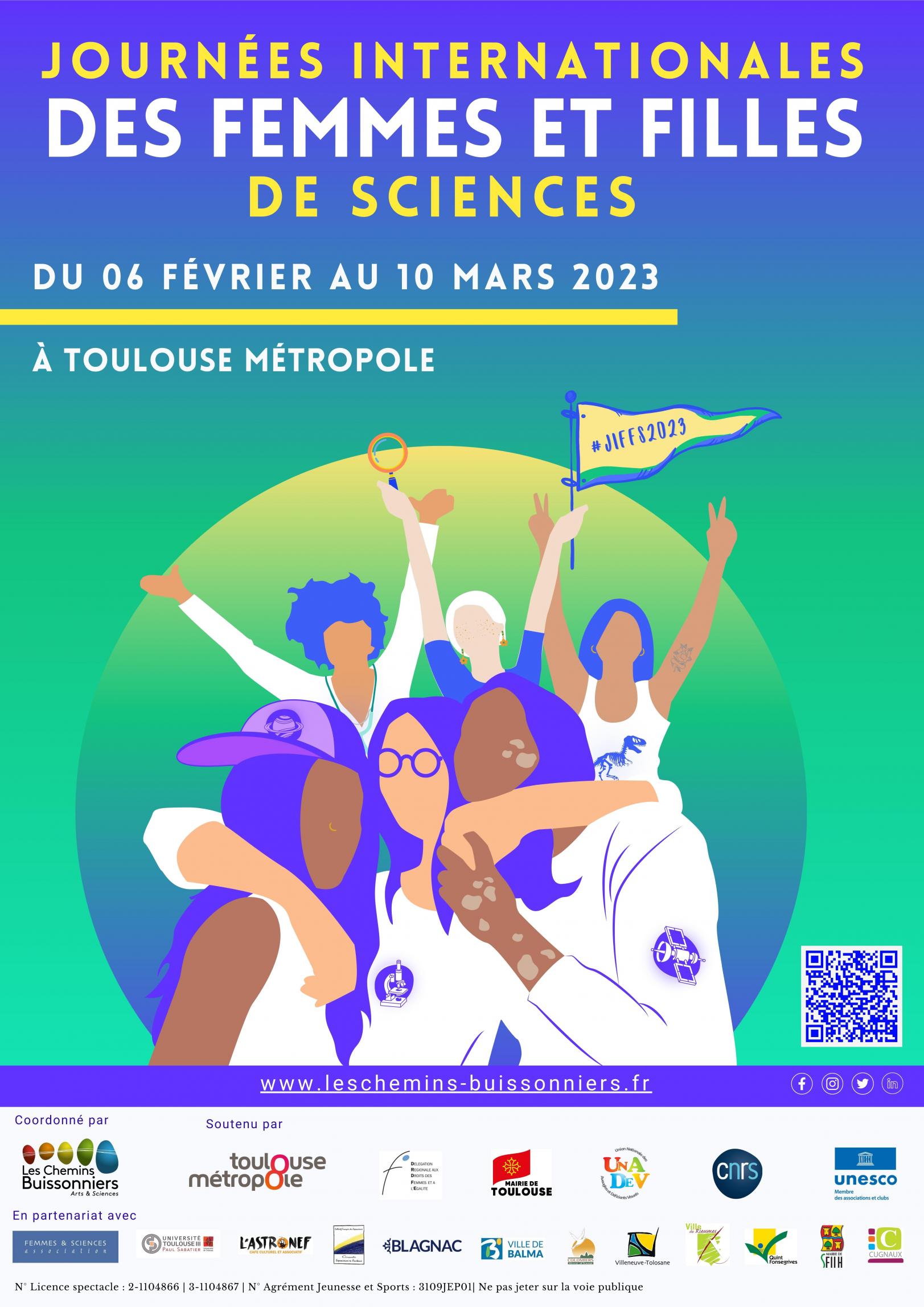 Journées Internationales des Femmes et des Filles de Sciences 2023 Jeunes femmes scientifiques