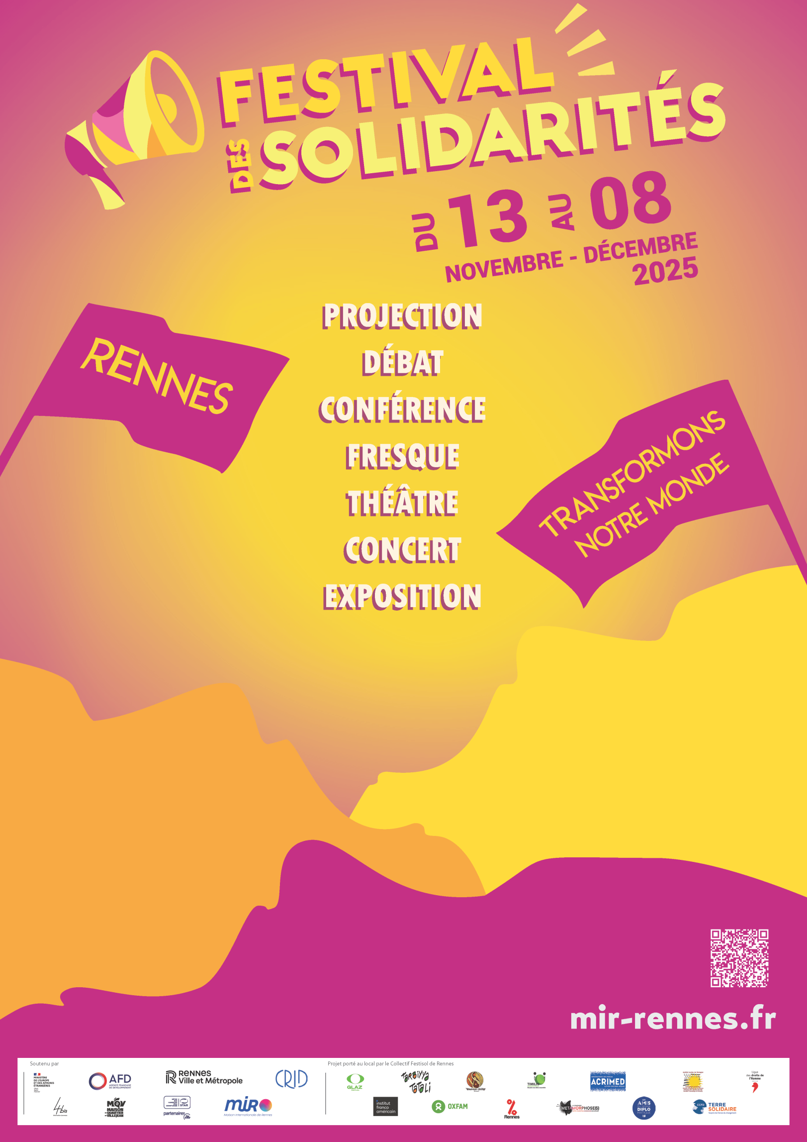Affiche Festisol Rennes