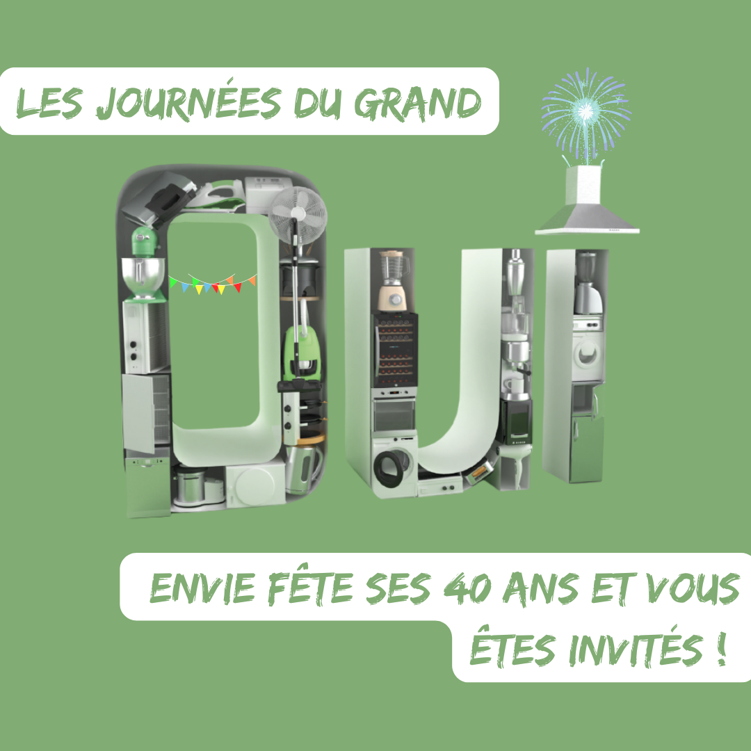 Venez fĂȘtez les 40 ans d'Envie lors des journĂ©es du Grand OUI Venez fĂȘtez les 40 ans d'Envie lors des journĂ©es du Grand OUI