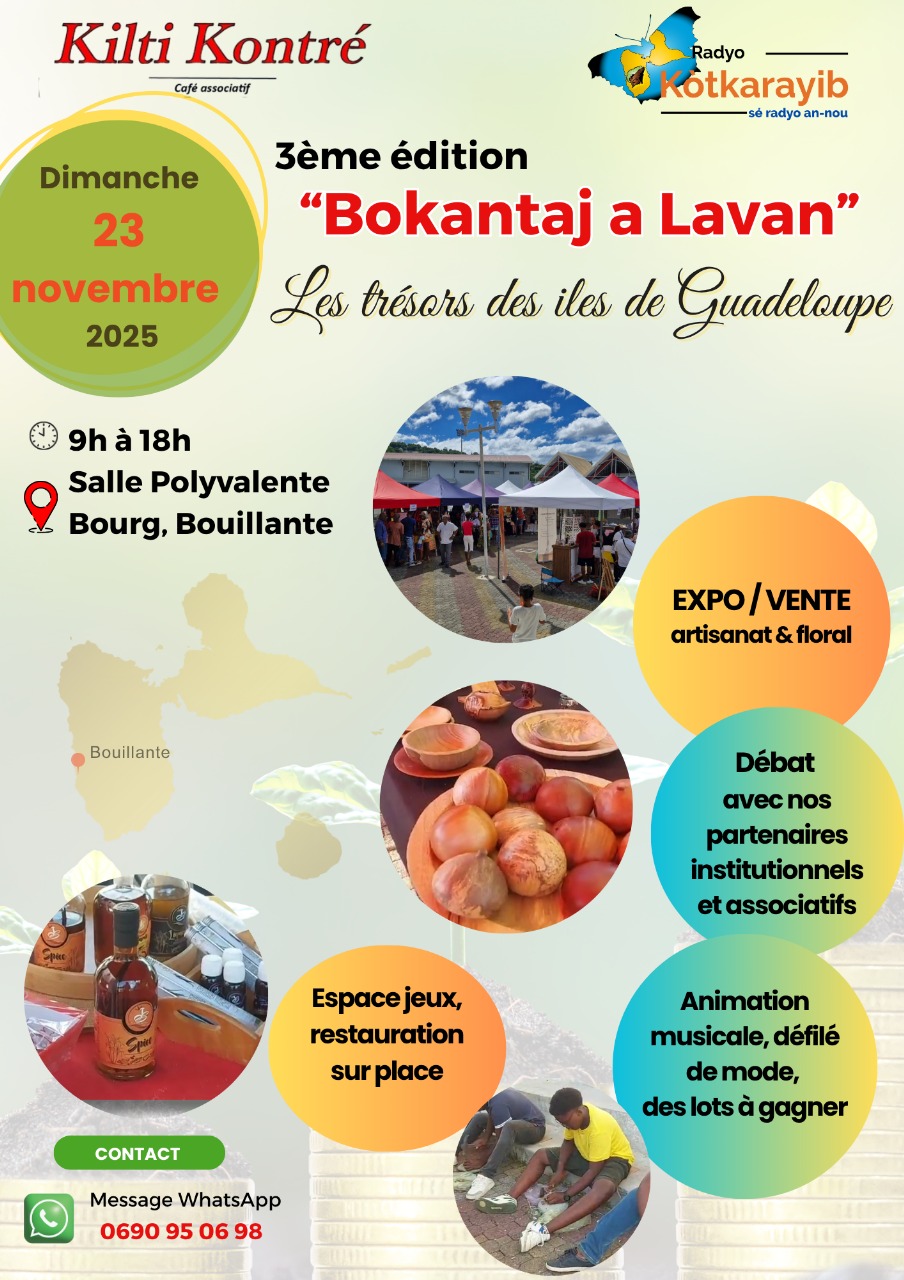 Bokantaj a Lavan, Les trésors des îles de Guadeloupe