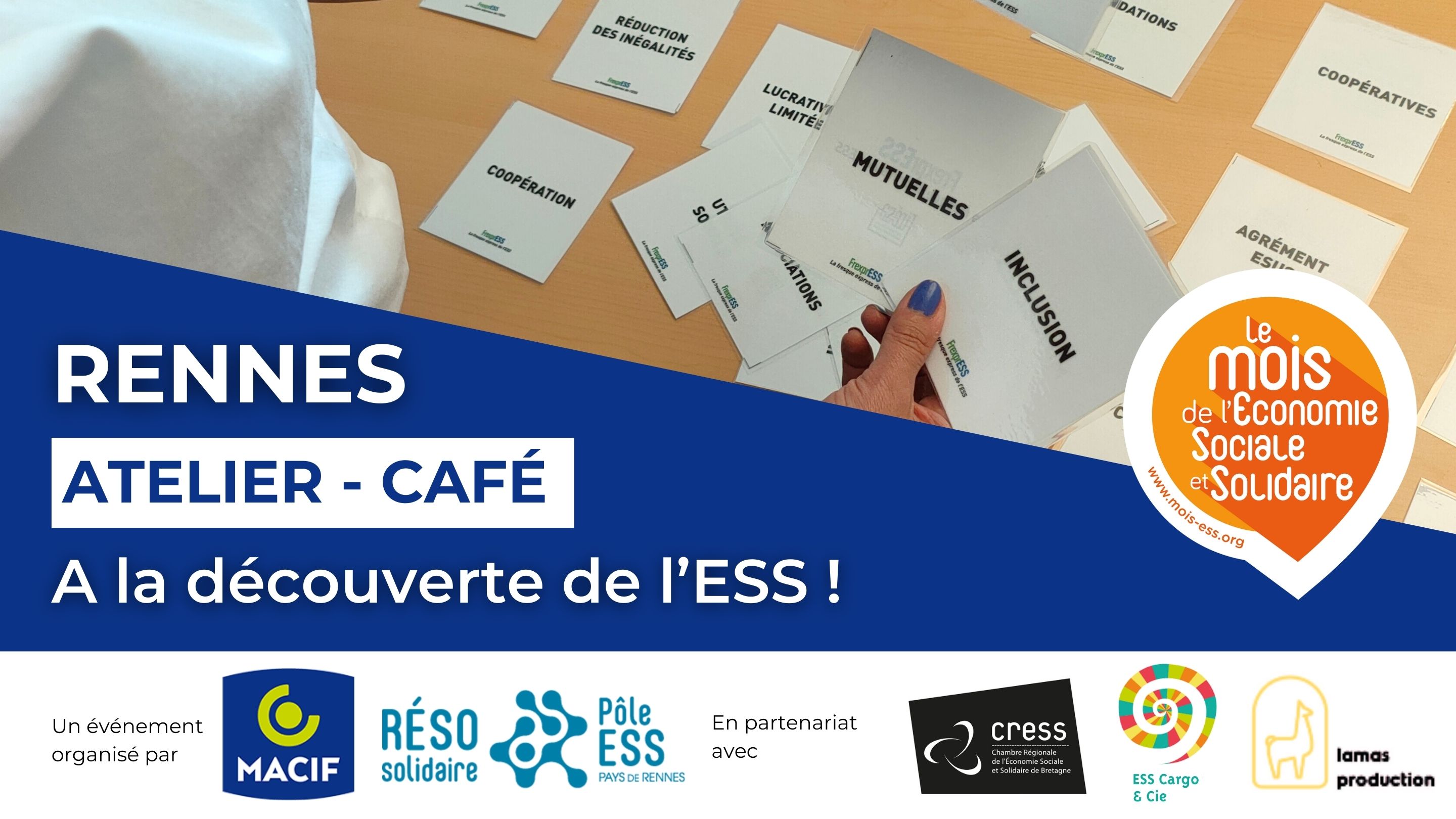 Atelier sur l'ESS à Villejean Atelier sur l'ESS à Villejean