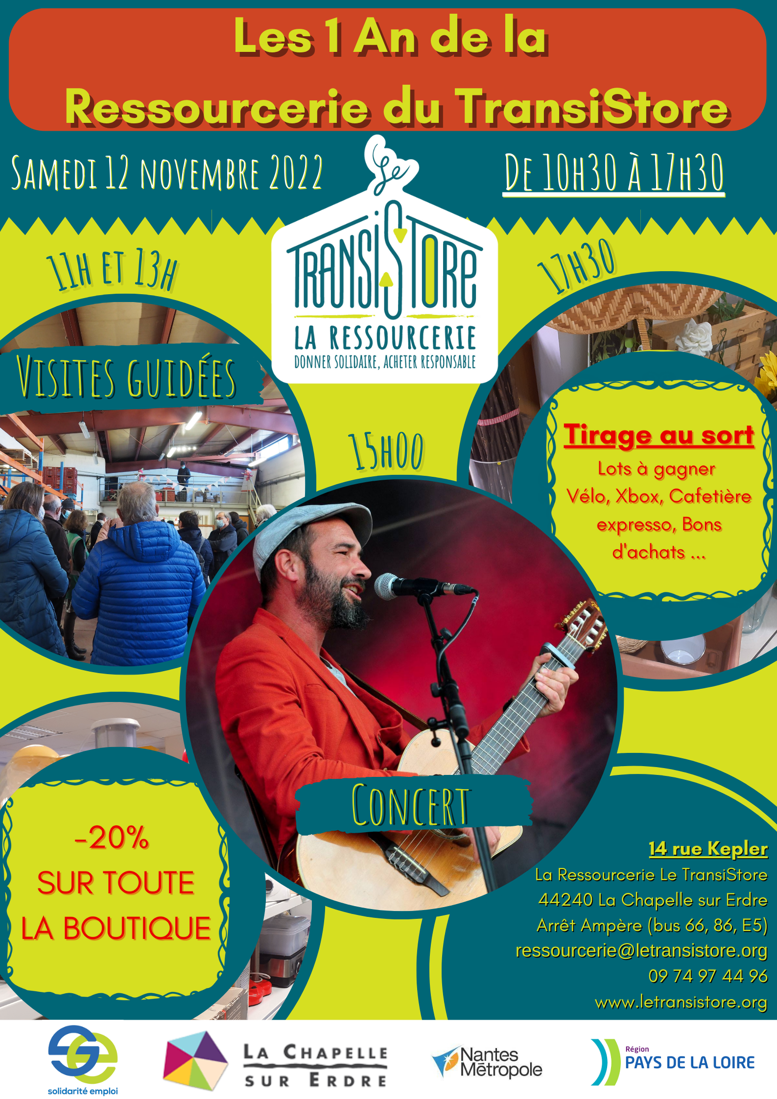 Anniversaire La Ressourcerie du TransiStore Anniversaire La Ressourcerie du TransiStore