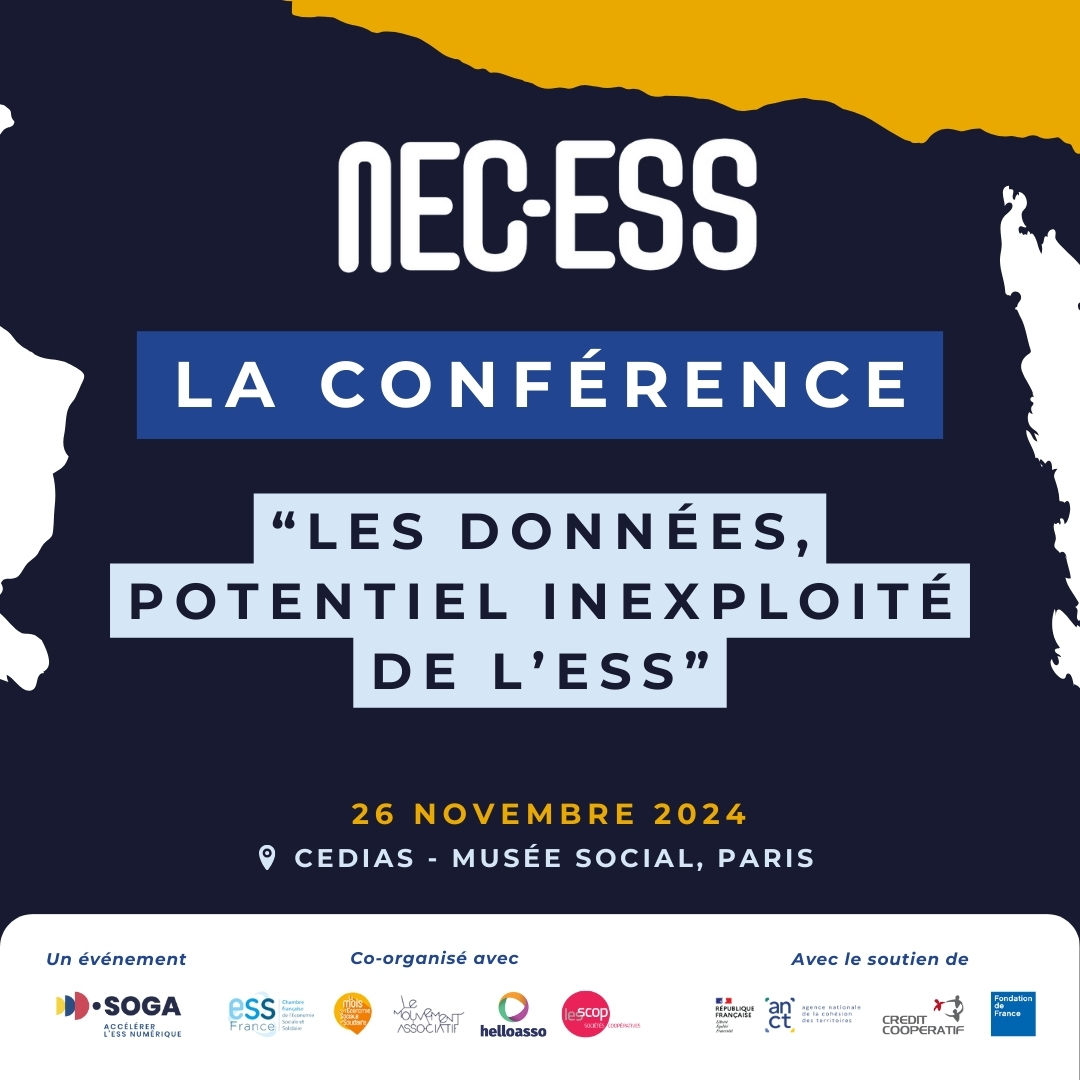Conférence "Les données potentiel inexploité de valorisation de l'ESS" Conférence "Les données potentiel inexploité de valorisation de l'ESS"