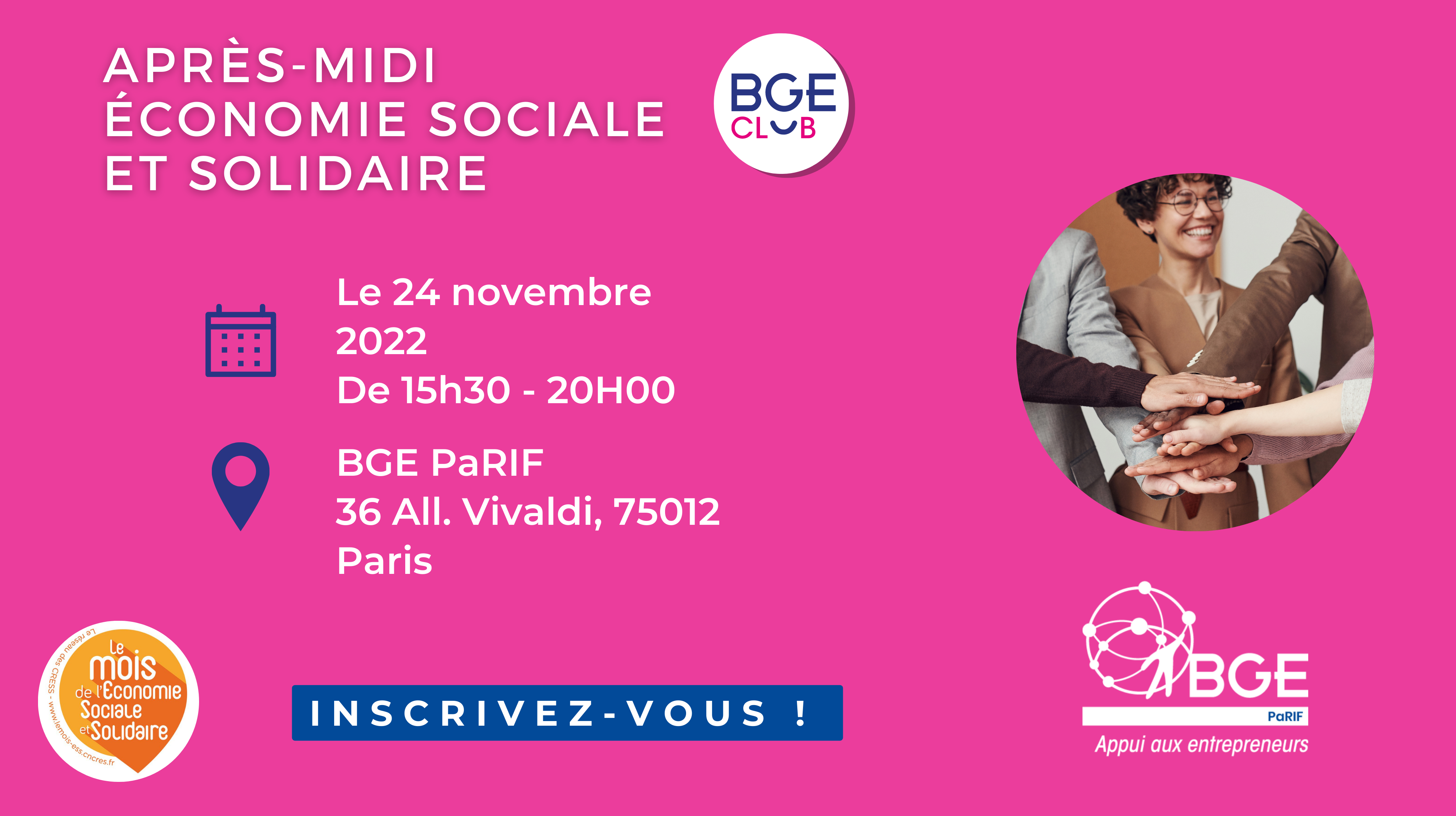 Ateliers thématiques pour une après-midi Économie Sociale et Solidaire