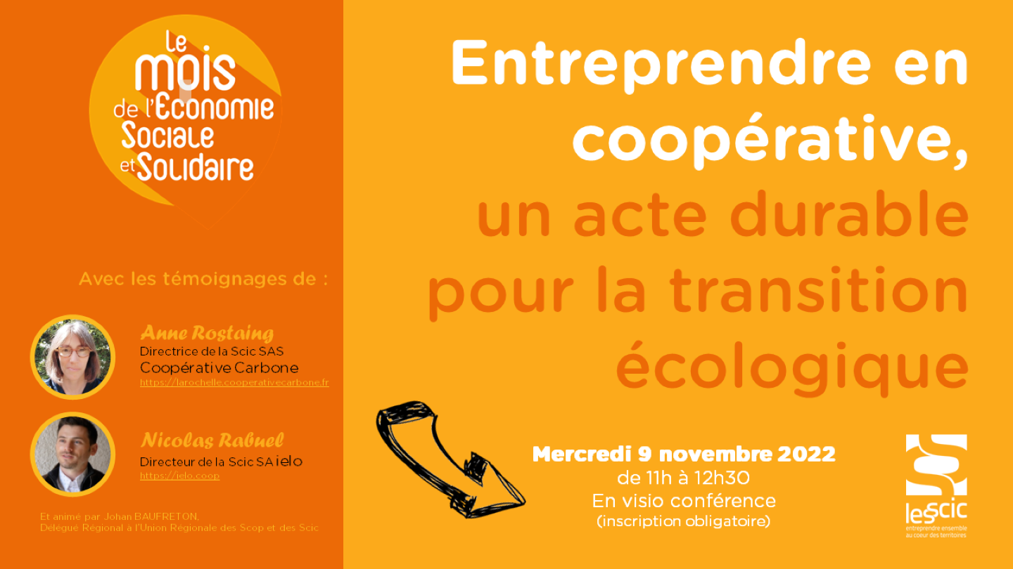 Entrepreneuriat coopératif et transition écologique