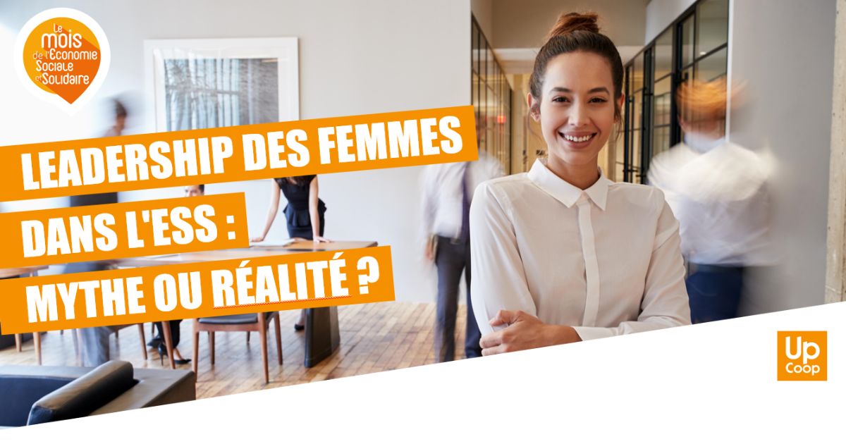 Visuel de la table ronde "Leadership féminin dans l'ESS : mythe ou réalité ?"