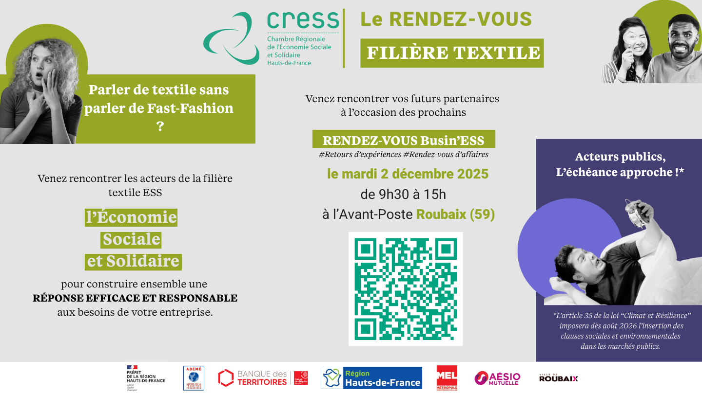 Visuel moi de l'ESS filière textile
