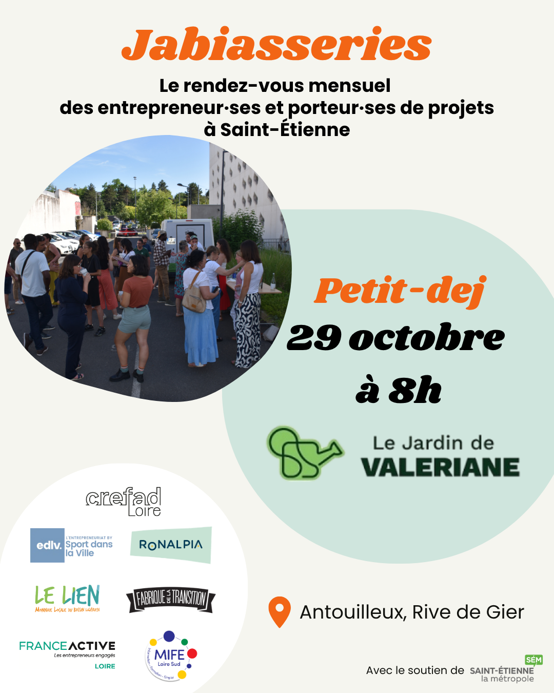 Visuel d'annonce de l'événement