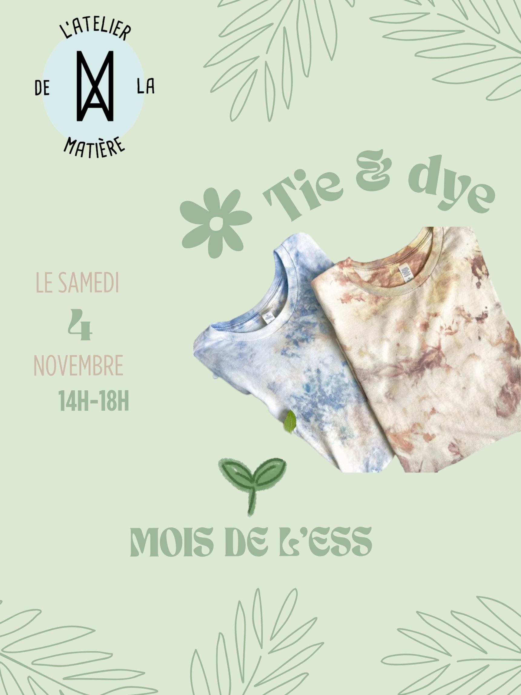 Atelier Créatif : Tie & Dye