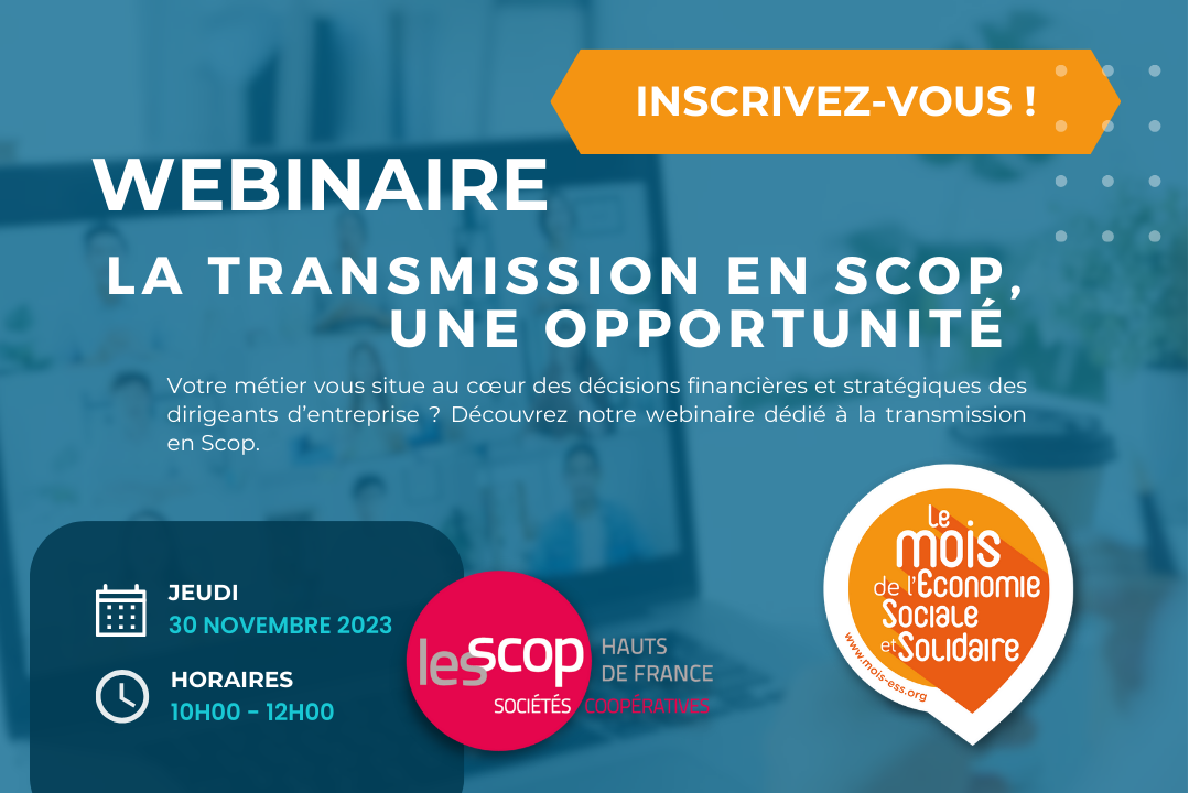 Webinaire - La transmission en Scop