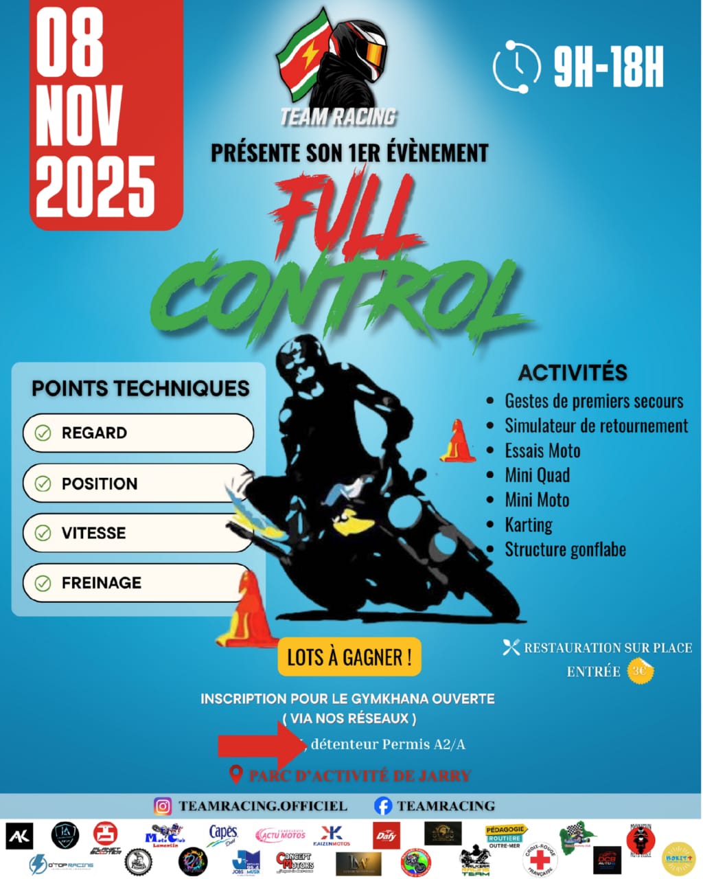 FULL CONTROLL flayers de l'évènement